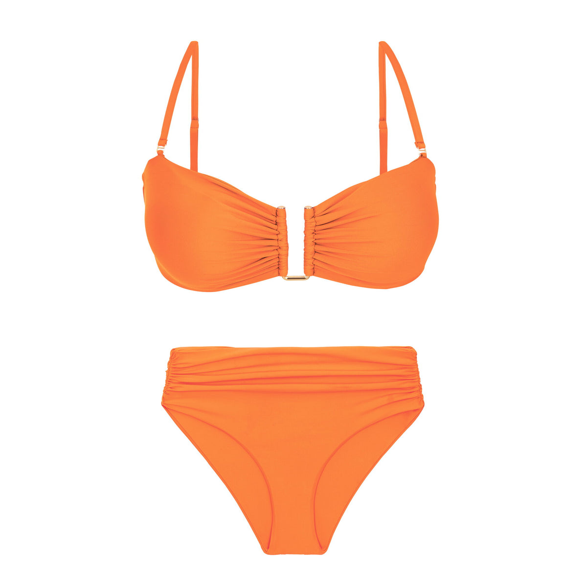 Product Front: Rio De Sol Two Piece Swimwear Set Bio-Laranjada Sara Amy