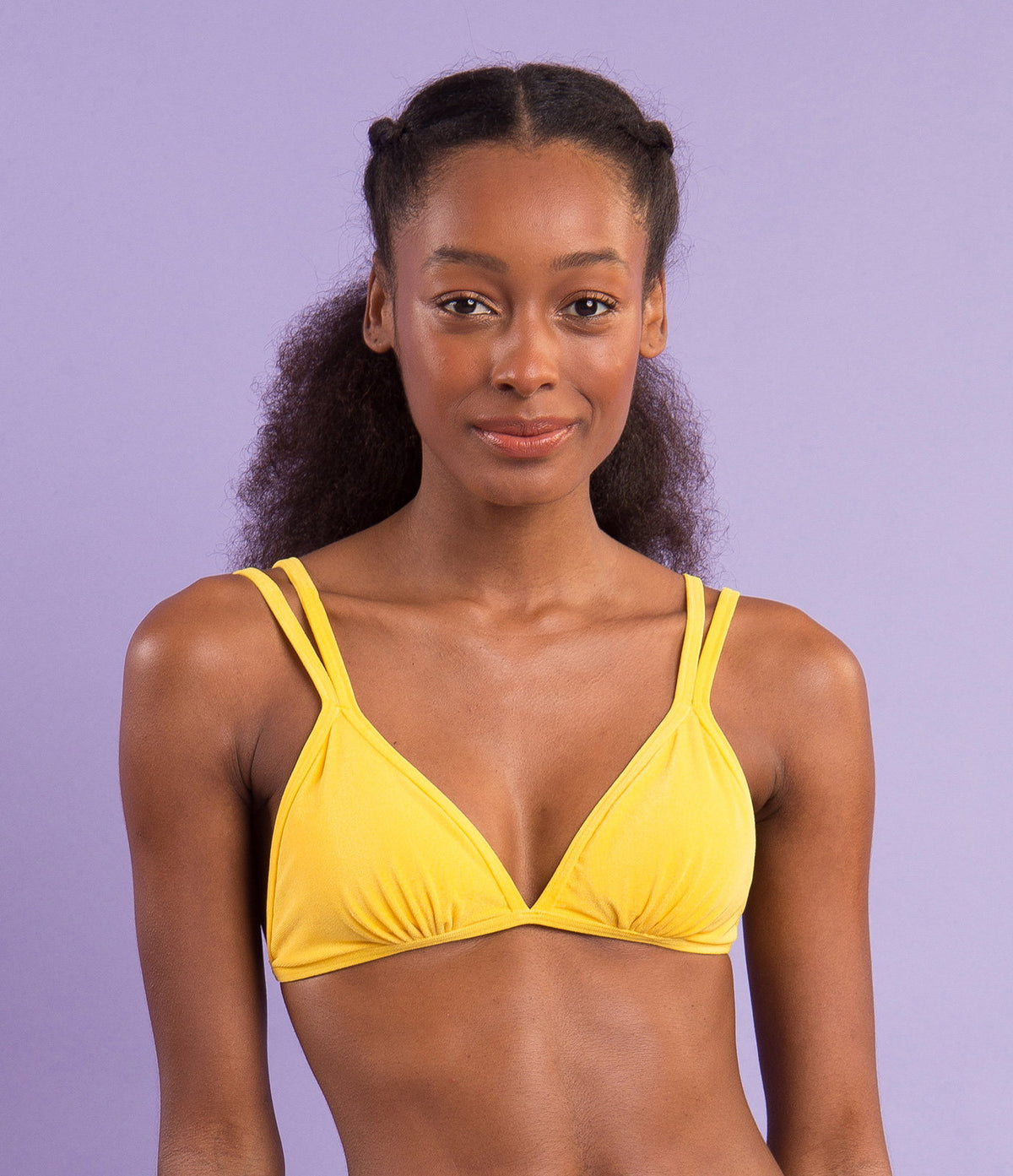 Image 11: Rio De Sol Bikini Tops Top Malibu-Yellow Tri-Duo