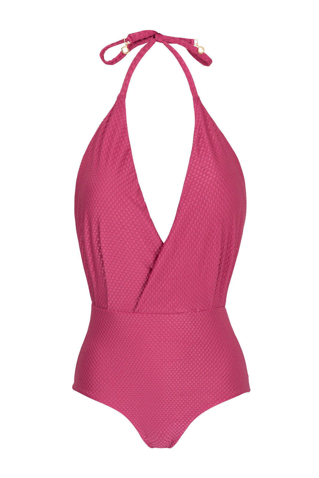 Product Front: Rio De Sol One-Piece Cloque Lichia Transpassado