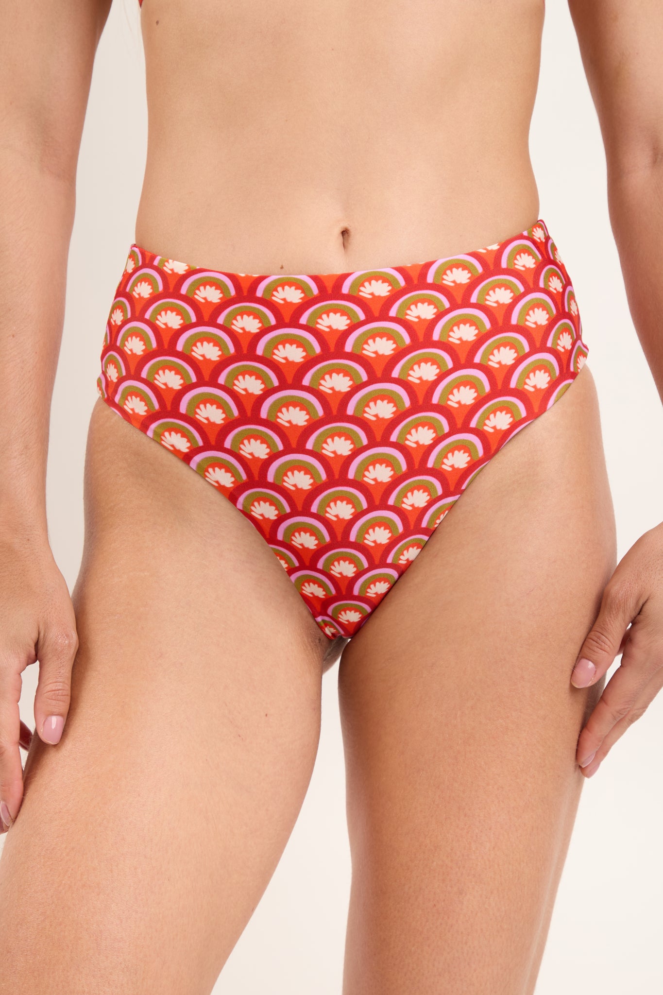 Gallery: Rio De Sol Bottom Bottom Floral-Scales Hotpants