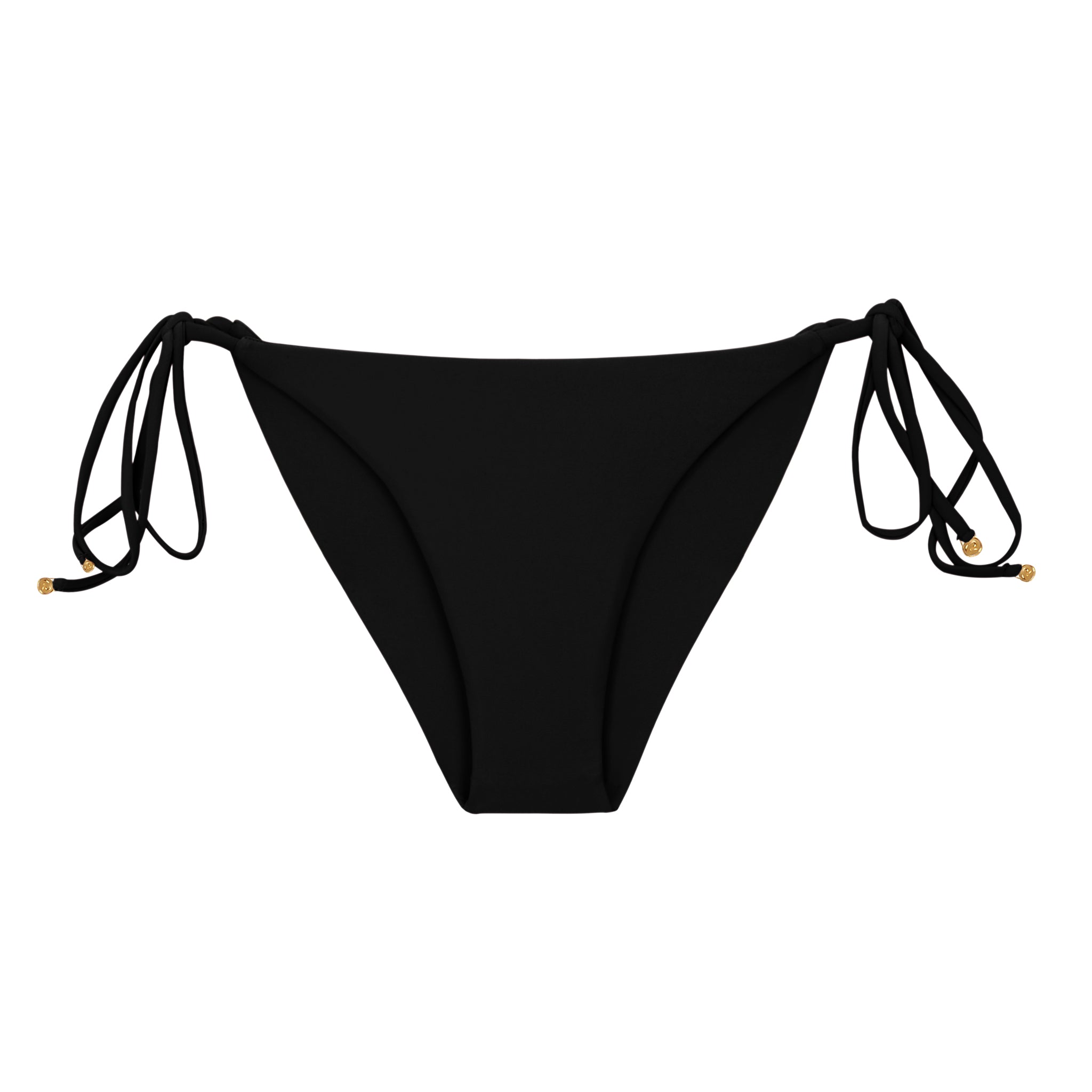 Product Front: Rio De Sol Bottom Bottom Touch-Black Cheeky-Tie
