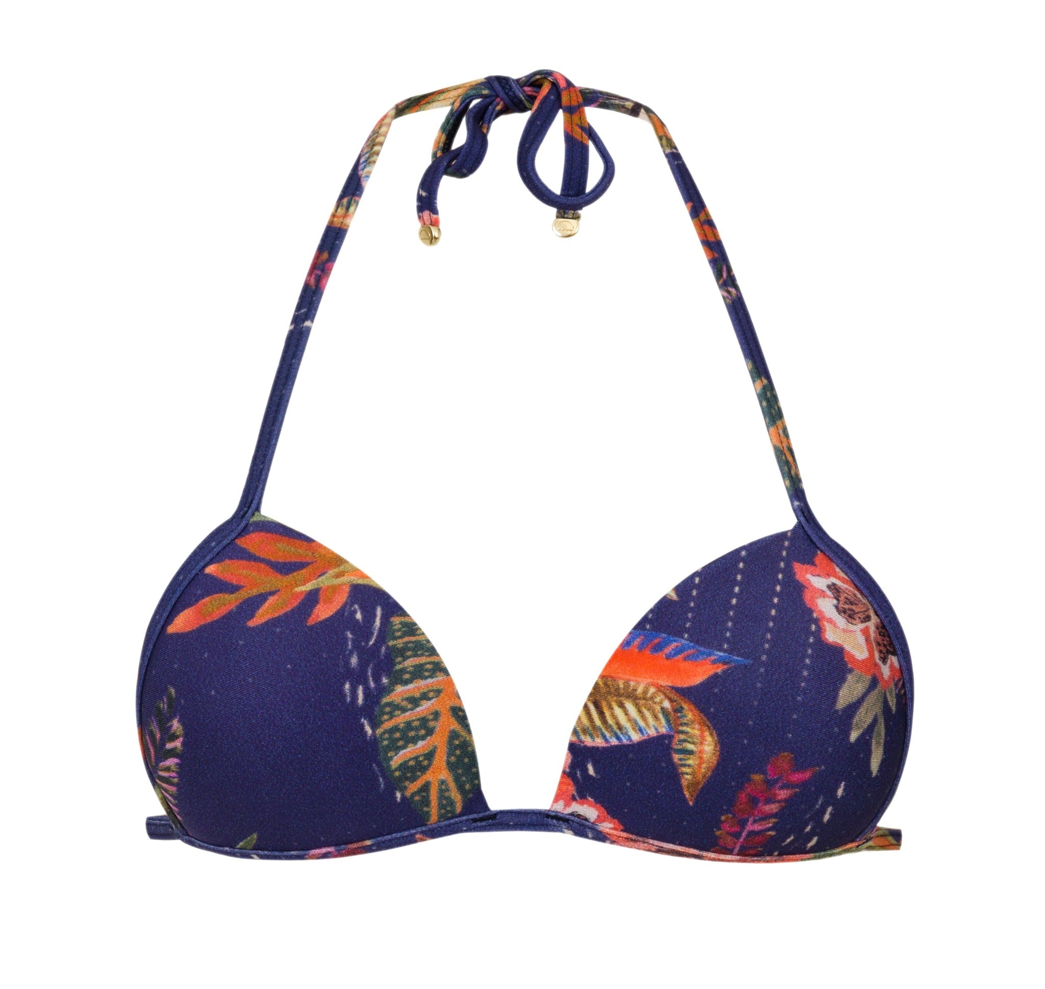 Model Front: La Playa Top Top Cheeky Tupiniquim Marinho