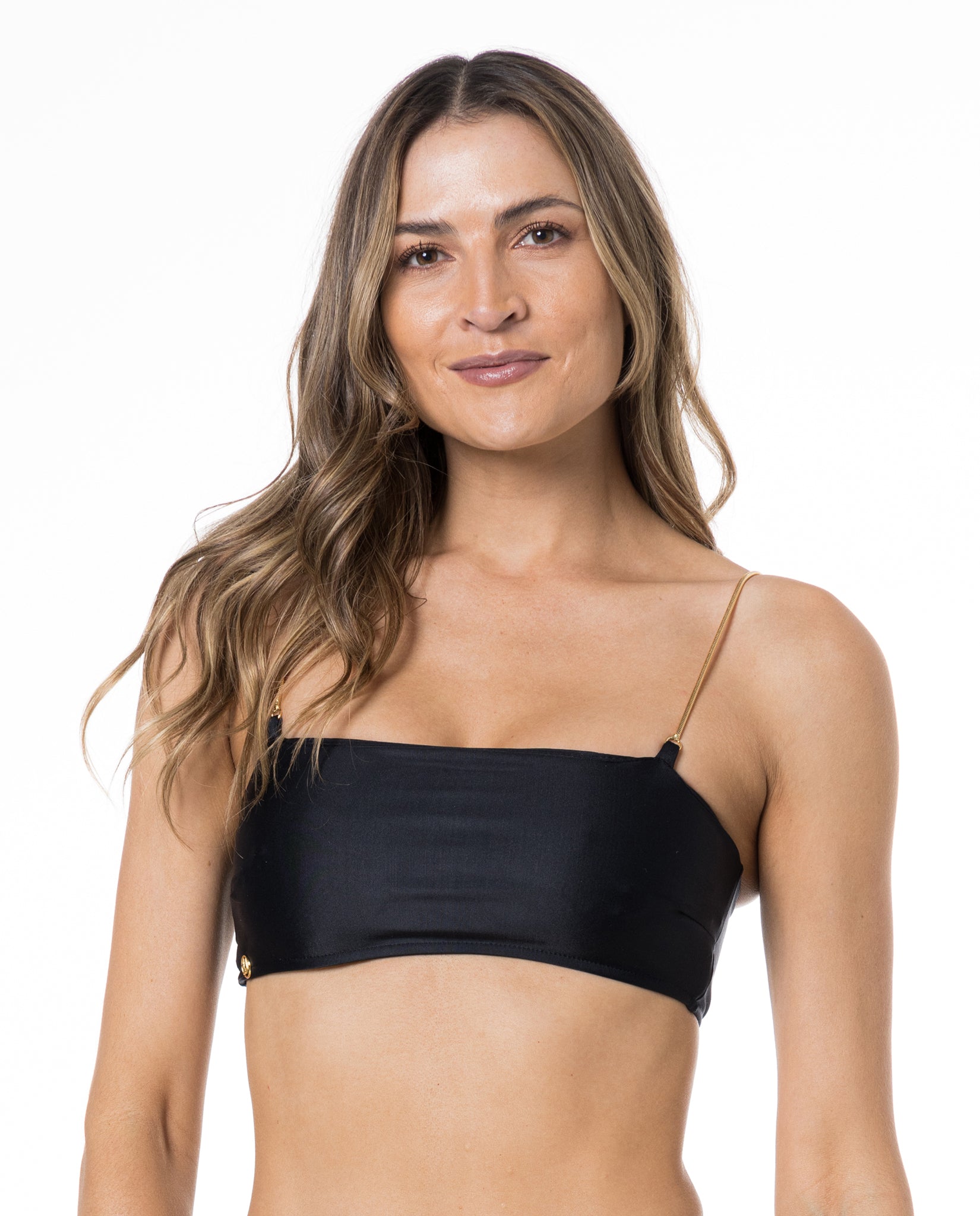 Gallery: Lua Morena Top Top Corrente Liso Preto