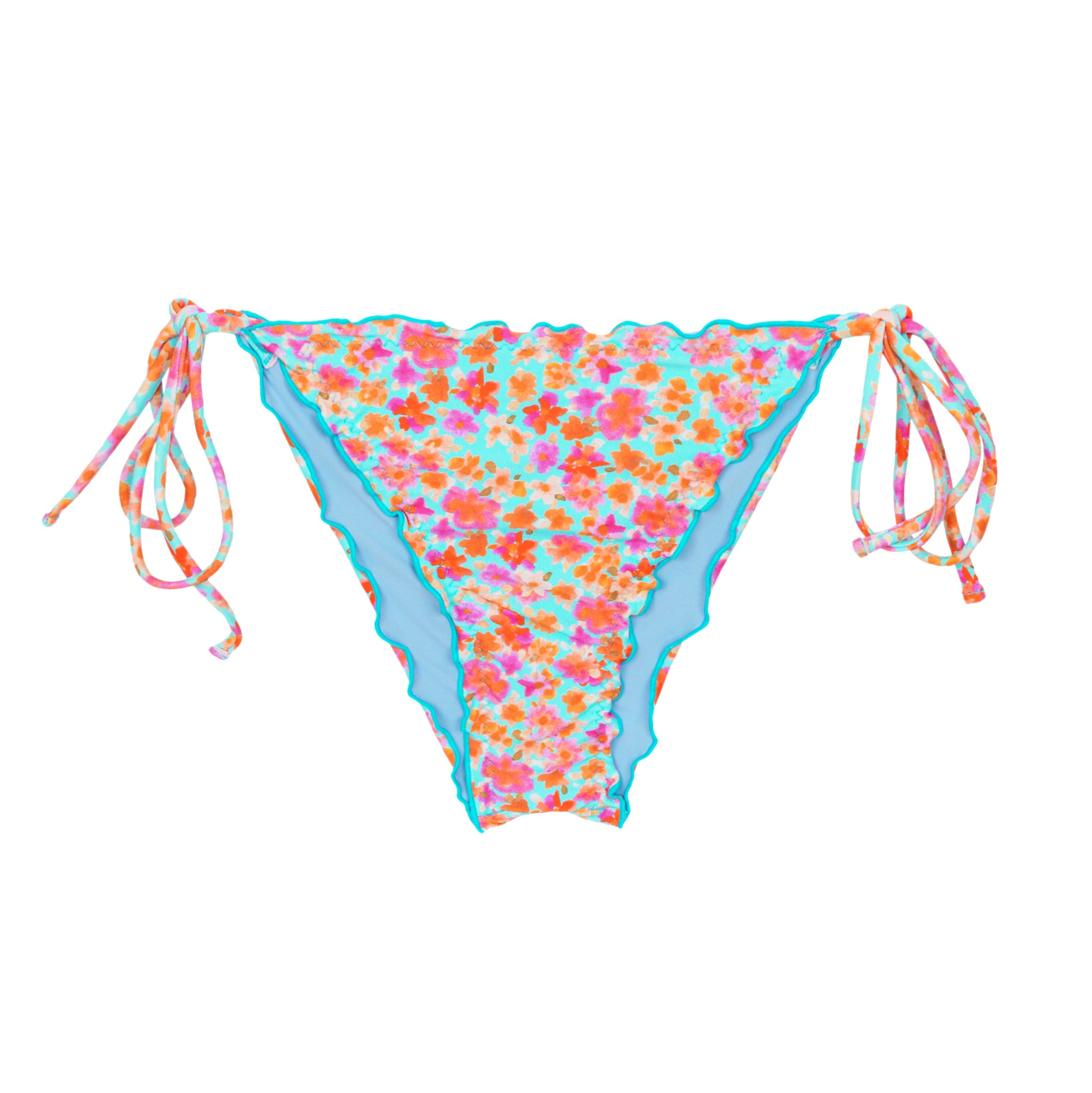 Product Front: Rio De Sol Bottom Bottom Ditsy-Sky Frufru