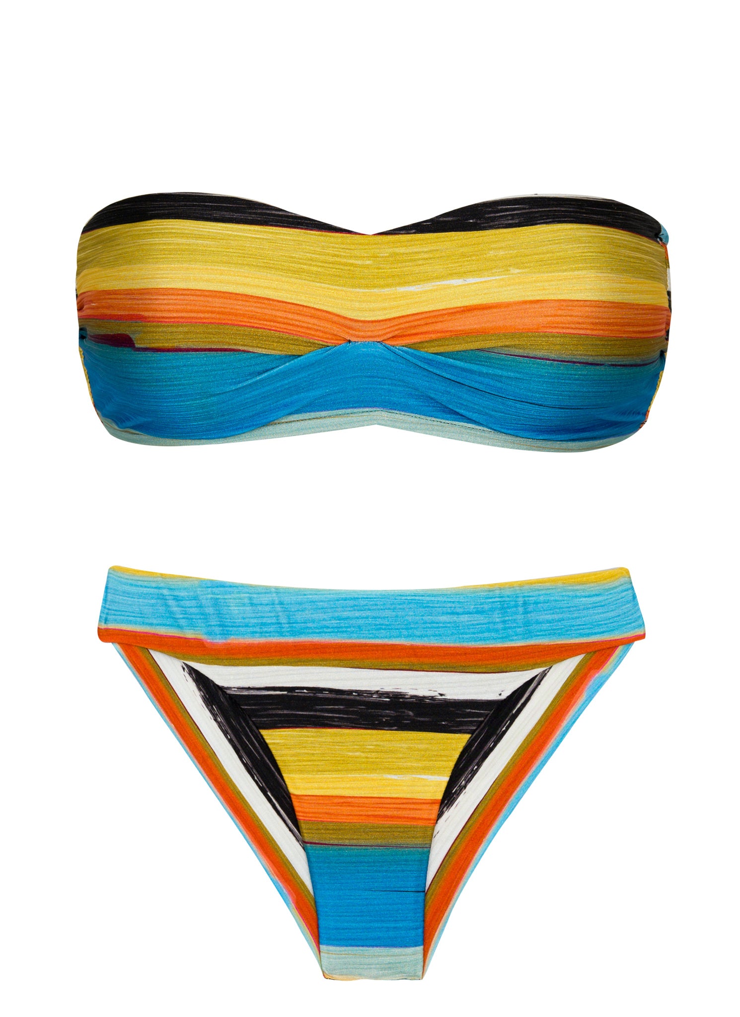 Product Front: Rio De Sol Set Set Artsy Bandeau-Pli Nice