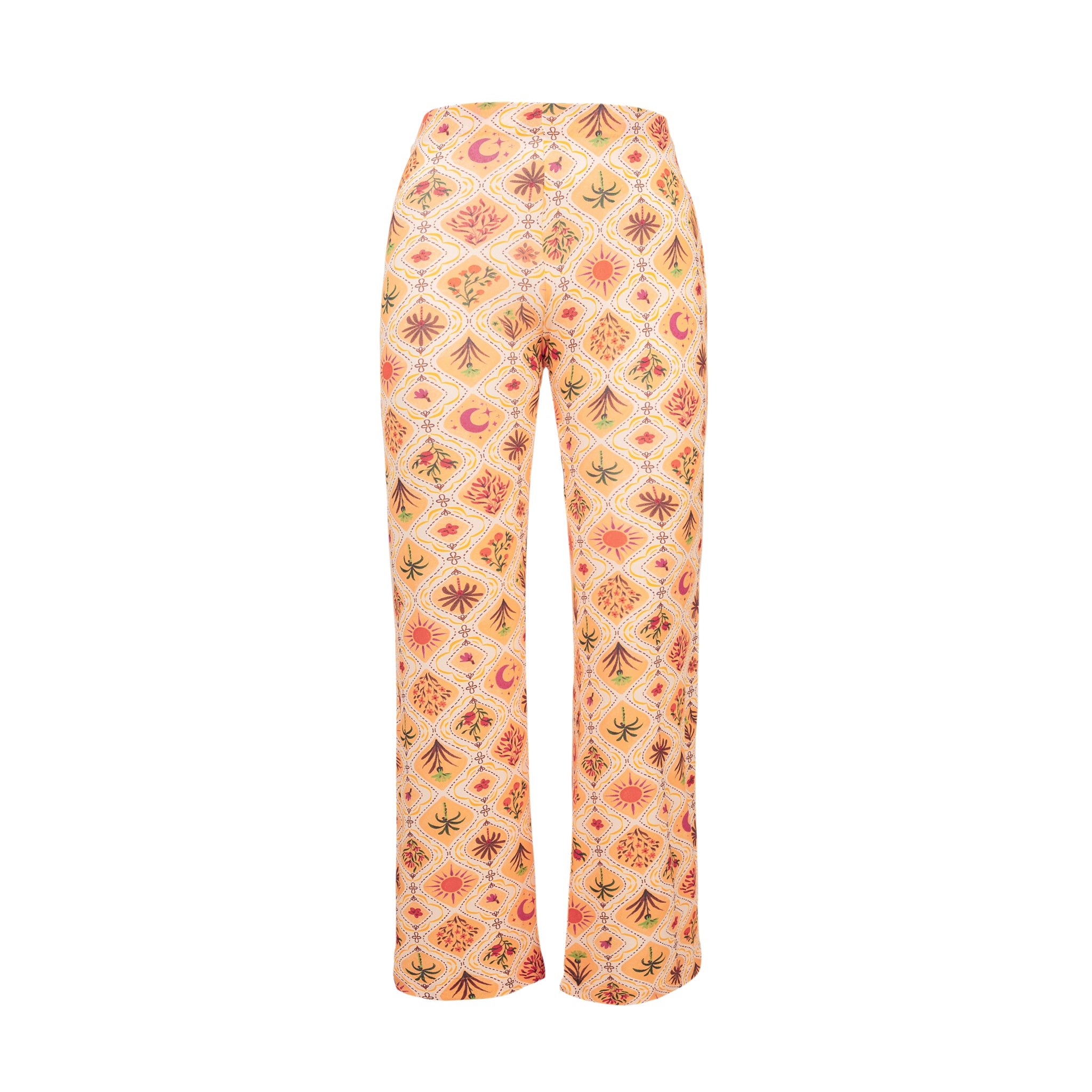 Product Front: Rio De Sol Beach Trousers Mosaico Pants Lana