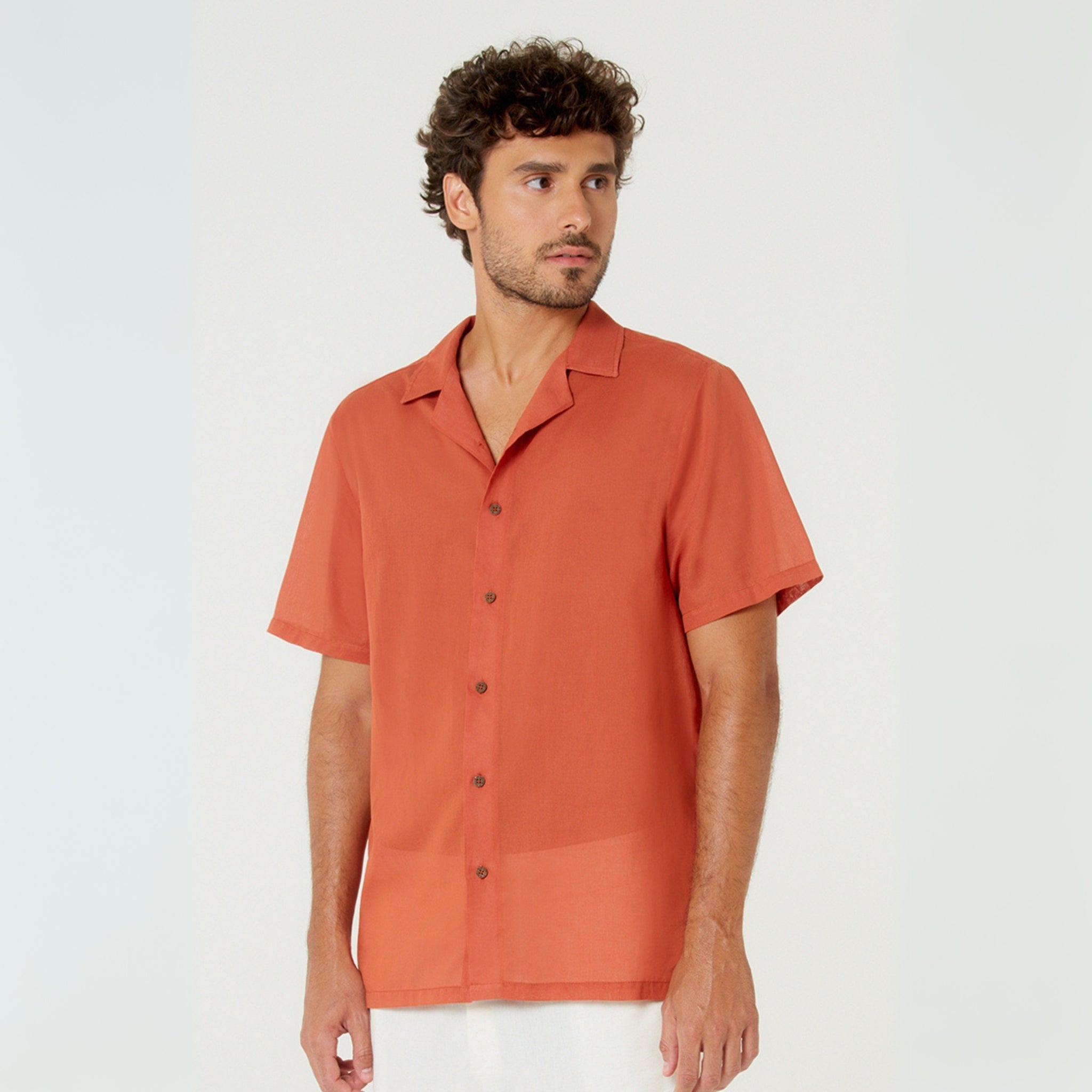 Gallery: Blueman T-Shirt For Men Camisa Free Soft Marrom