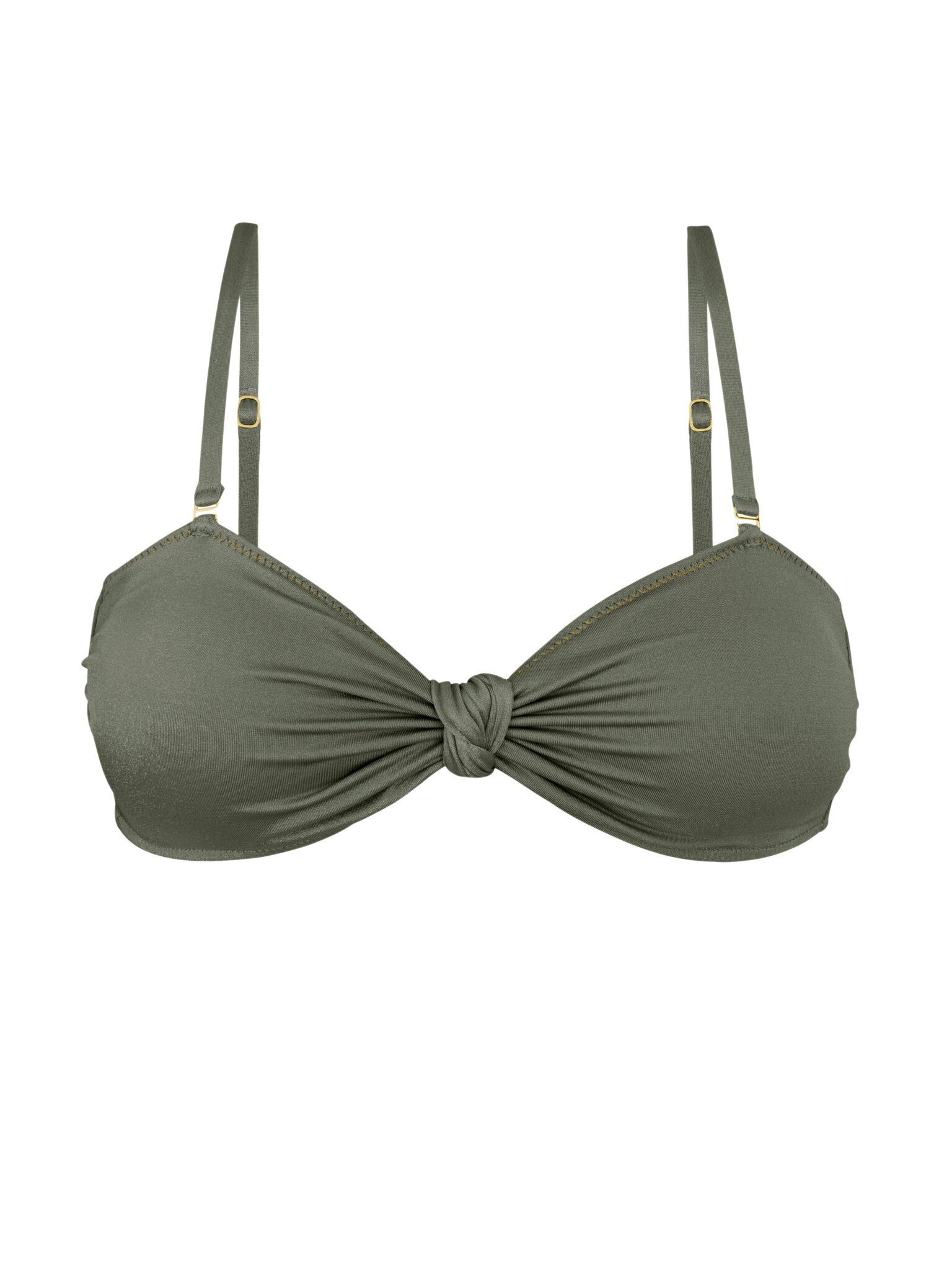Product Front: Rio De Sol Top Top Croco Bandeau-Joy