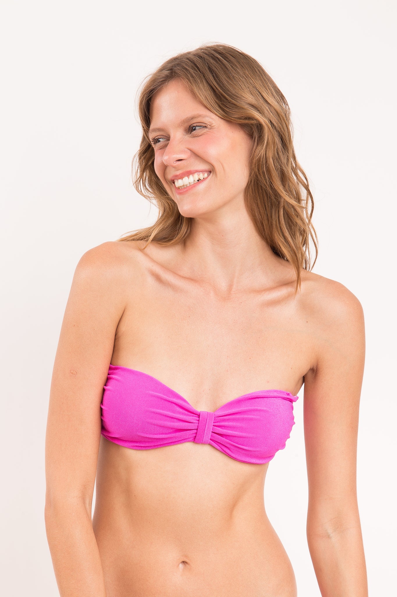 Image 13: Rio De Sol Top Top Malibu-Rosa Bandeau-Duo