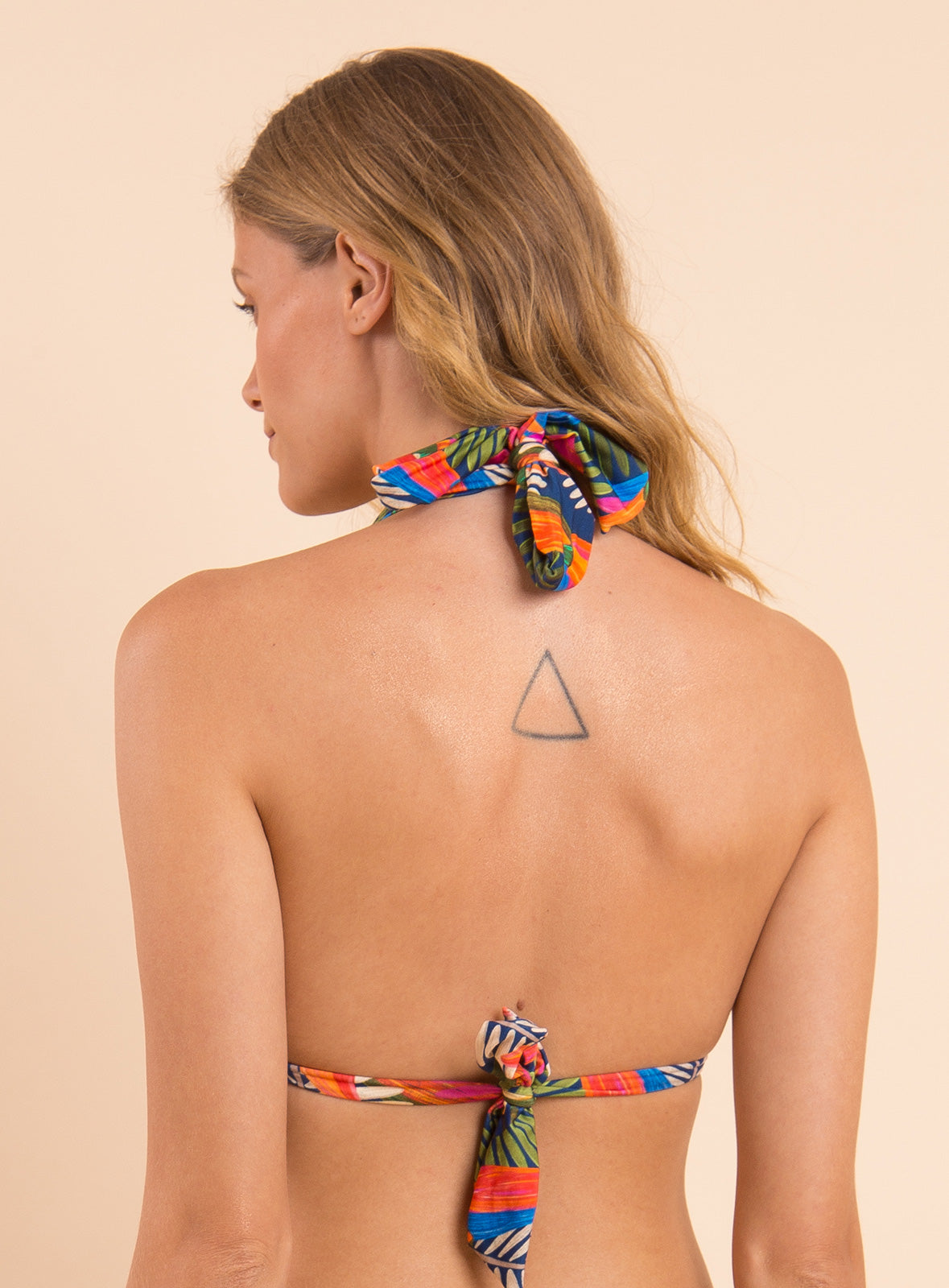 Model Back: Rio De Sol Top Top Jungle Mel
