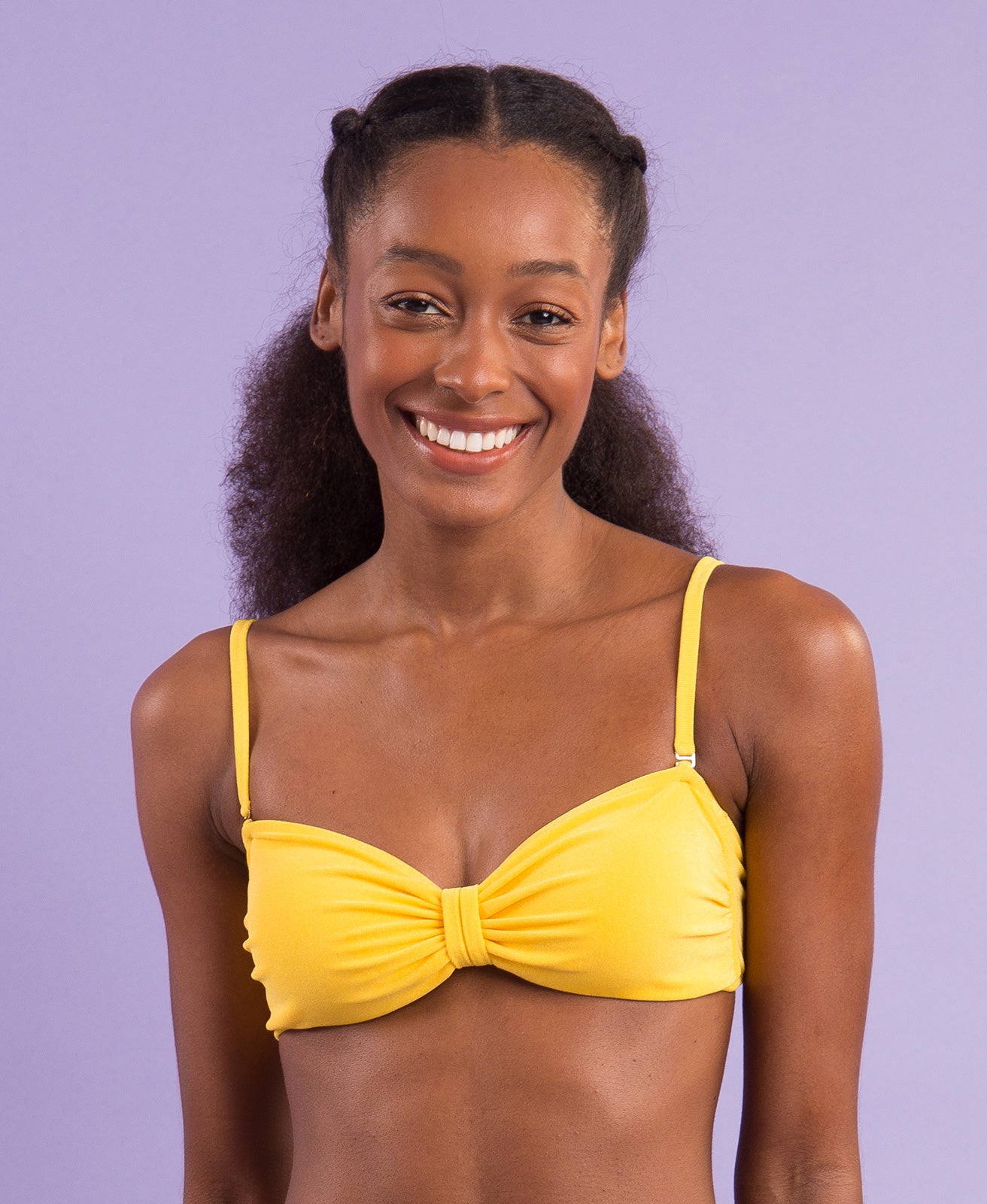 Image 10: Rio De Sol Top Top Malibu-Yellow Bandeau-Duo