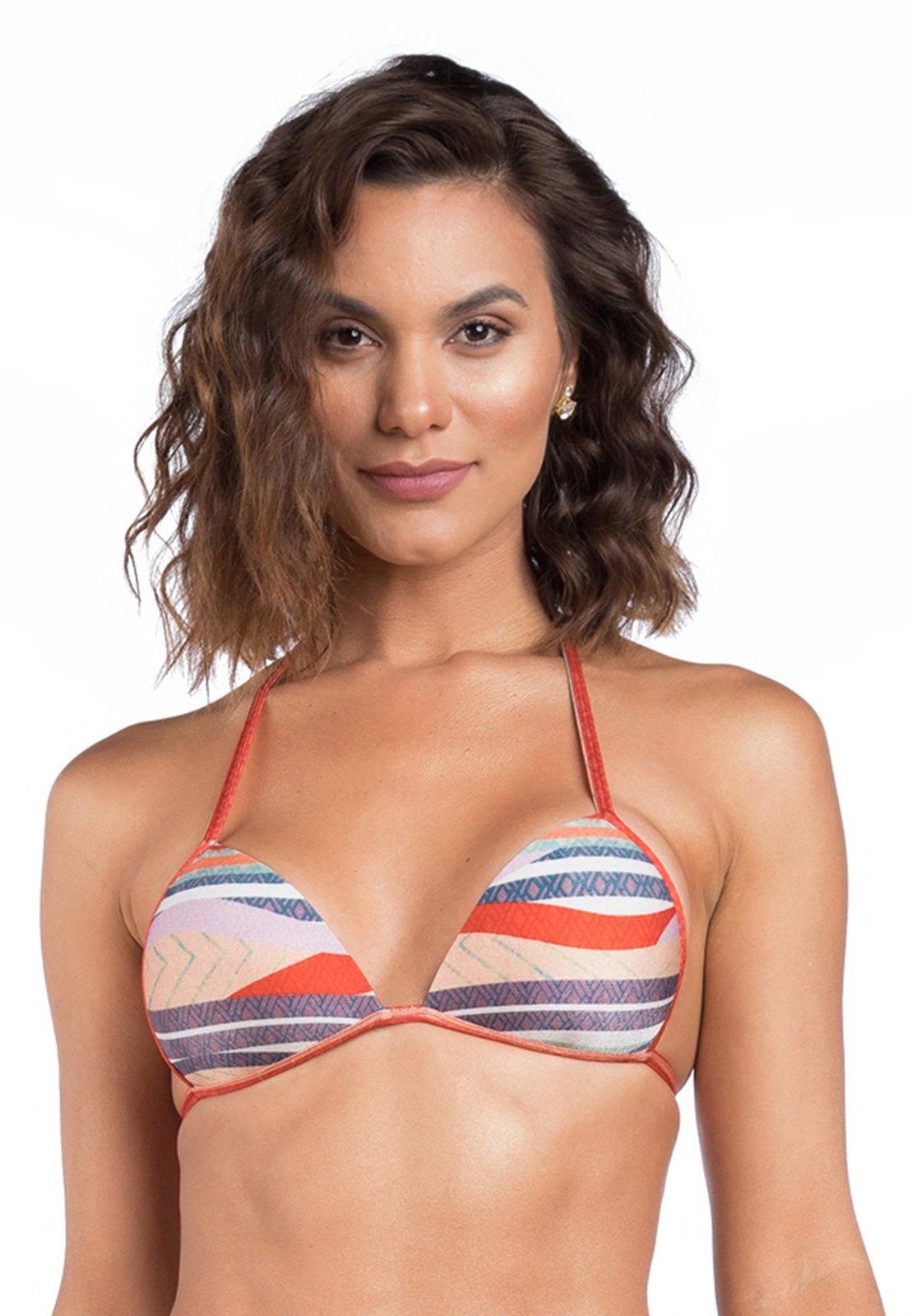 Model Front: La Playa Top Top Cheeky Navy