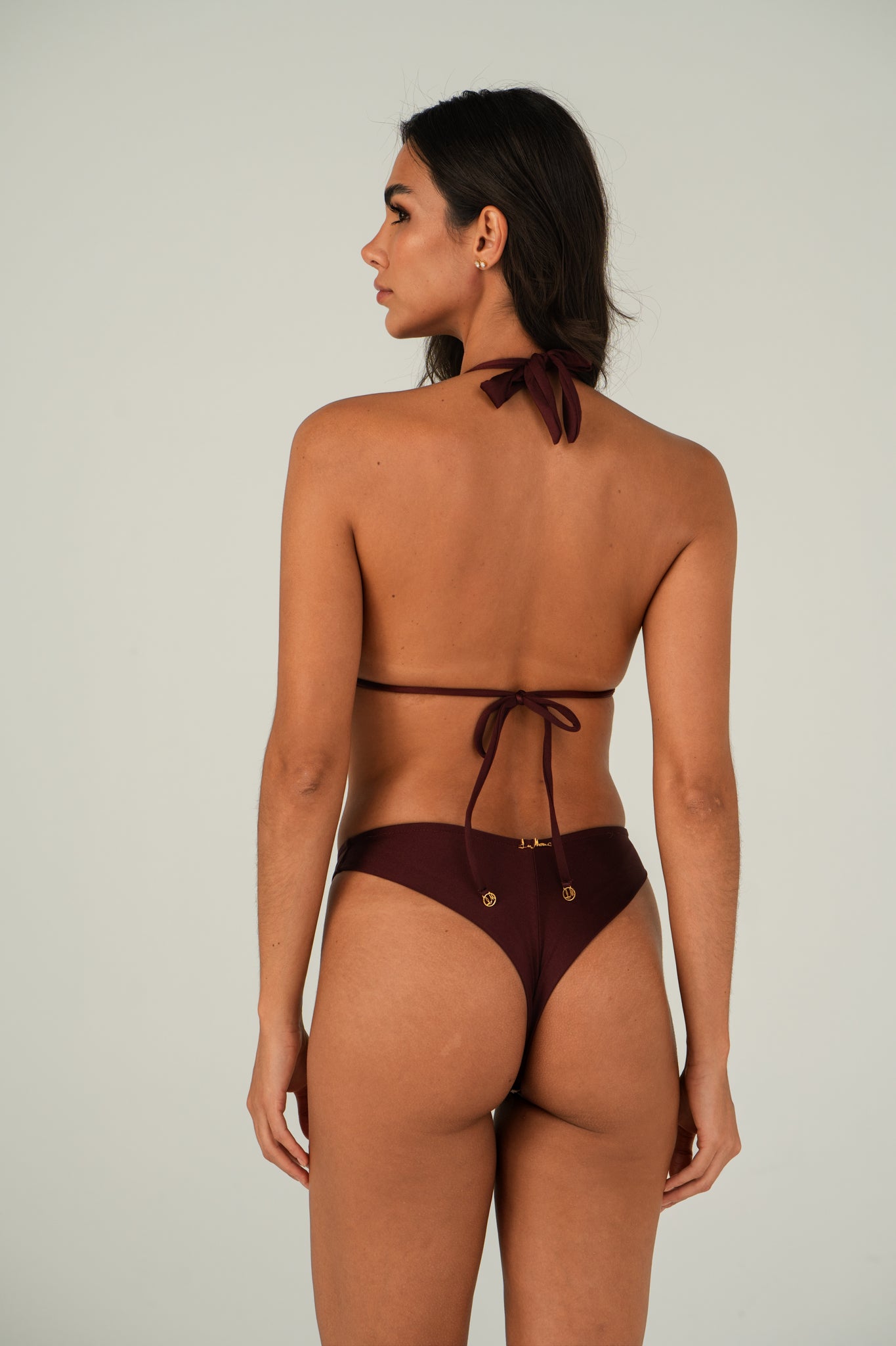 Model Back: Lua Morena Bottom Bottom Acai Fio-Dobrado