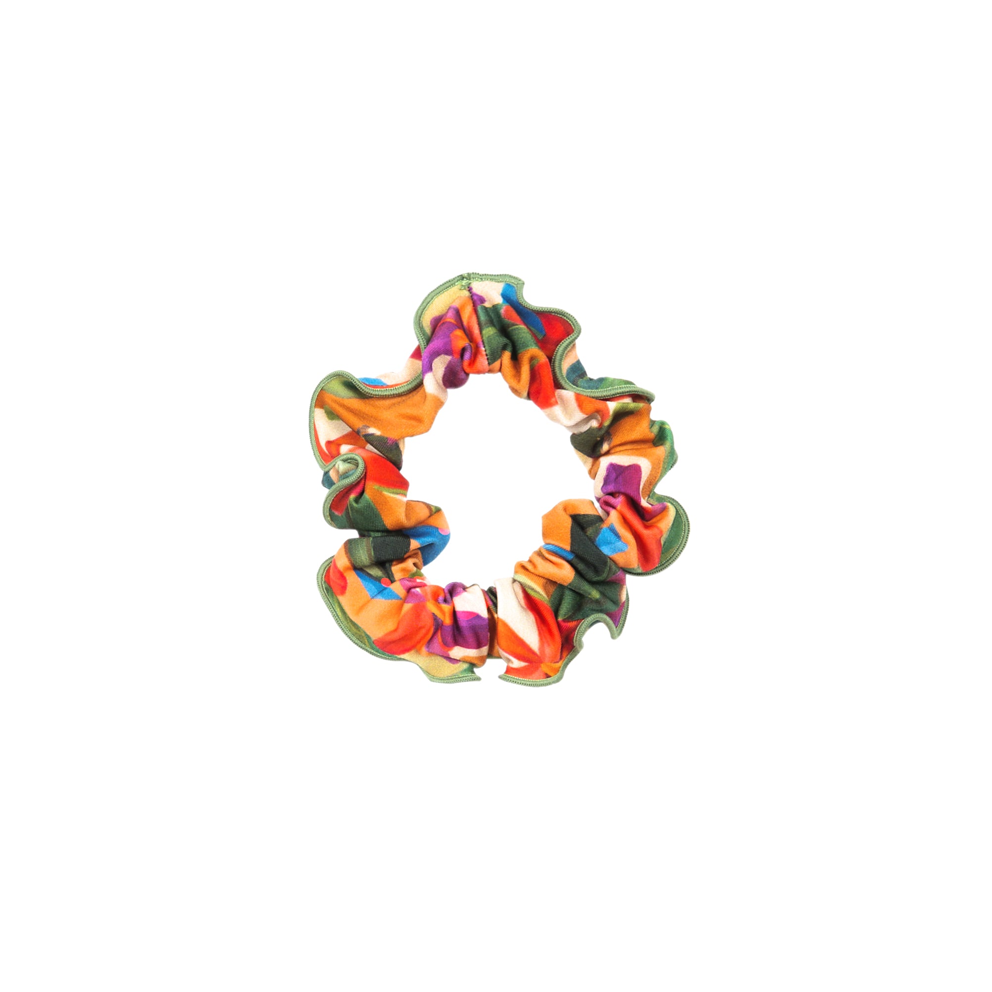 Product Front: Rio De Sol Hair Accessory Tropical Scrunchie