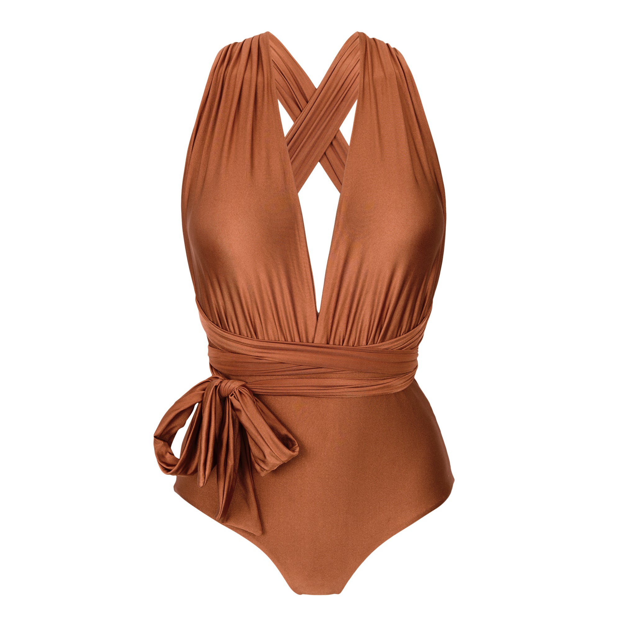 Product Back: Rio De Sol One-Piece Nocciola Marina