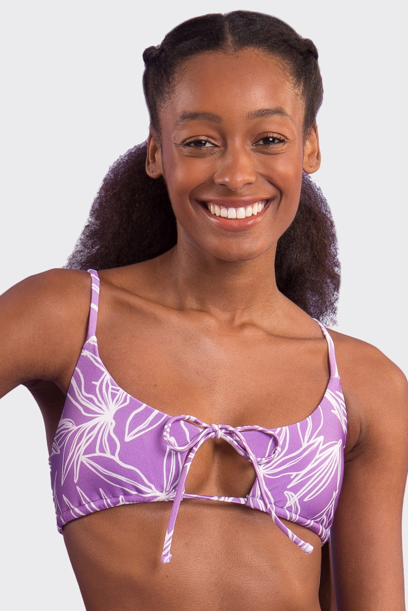 Gallery: Rio De Sol Top Top Trail-Purple Tank-Tie