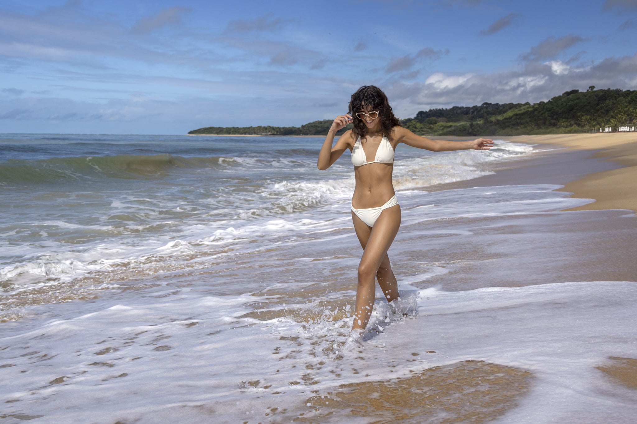 Image 07: Rio De Sol Top Top Off-White Mel