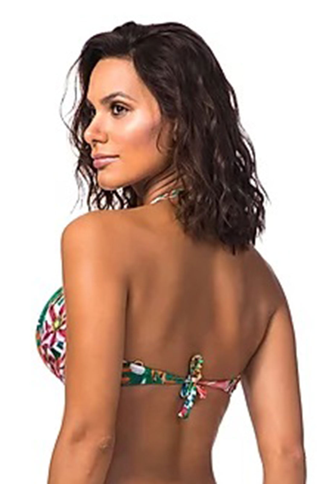 Model Back: La Playa Top Top Fina Turbinado Balaio