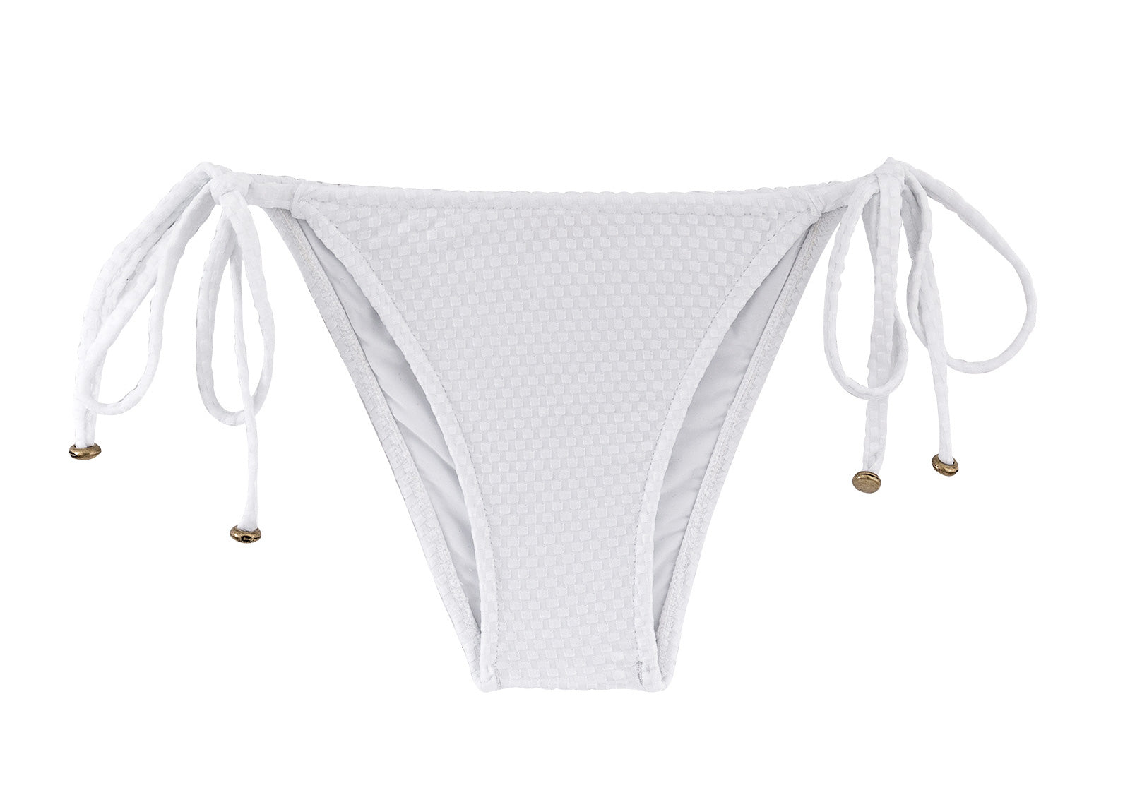 Product Front: Rio De Sol Bottom Bottom Cloque Branco Balconet