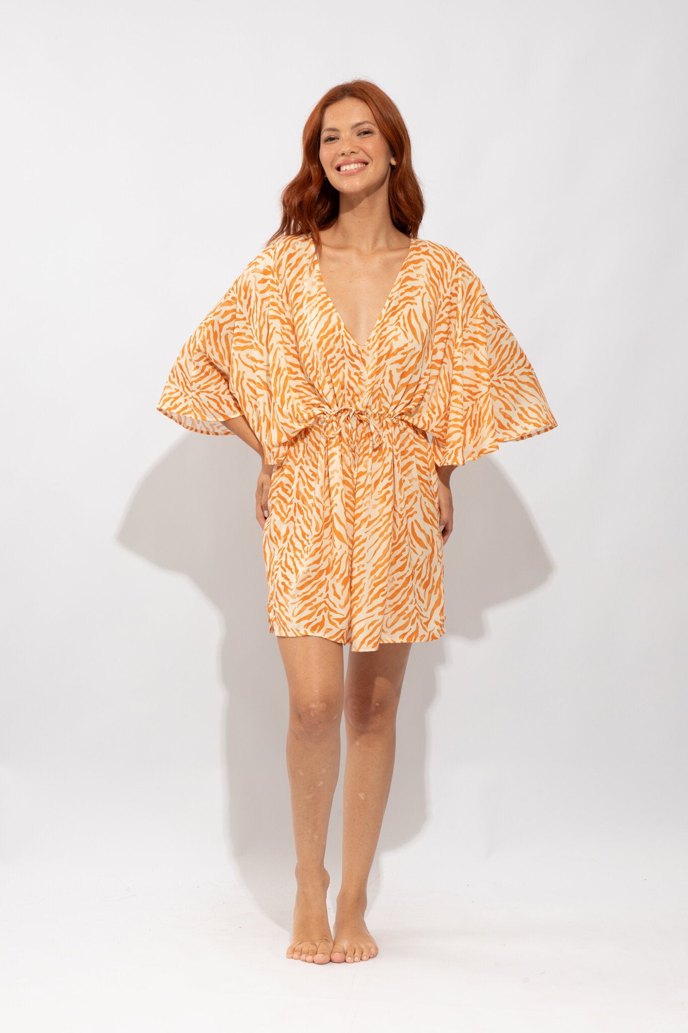 Model Front: Rio De Sol Kaftans / Cover Ups Sahari Kaftan Bel