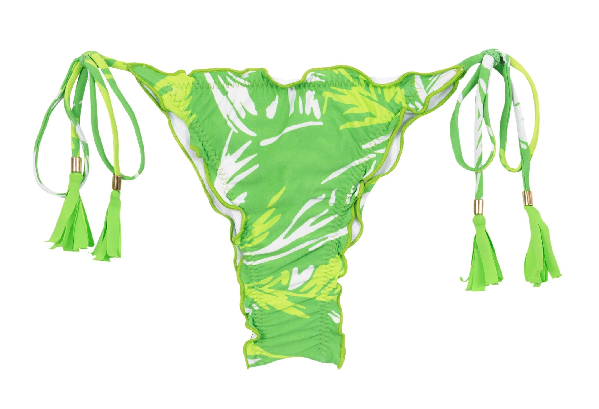 Product Front: Rio De Sol Bottom Bottom Green-Palms Frufru-Fio
