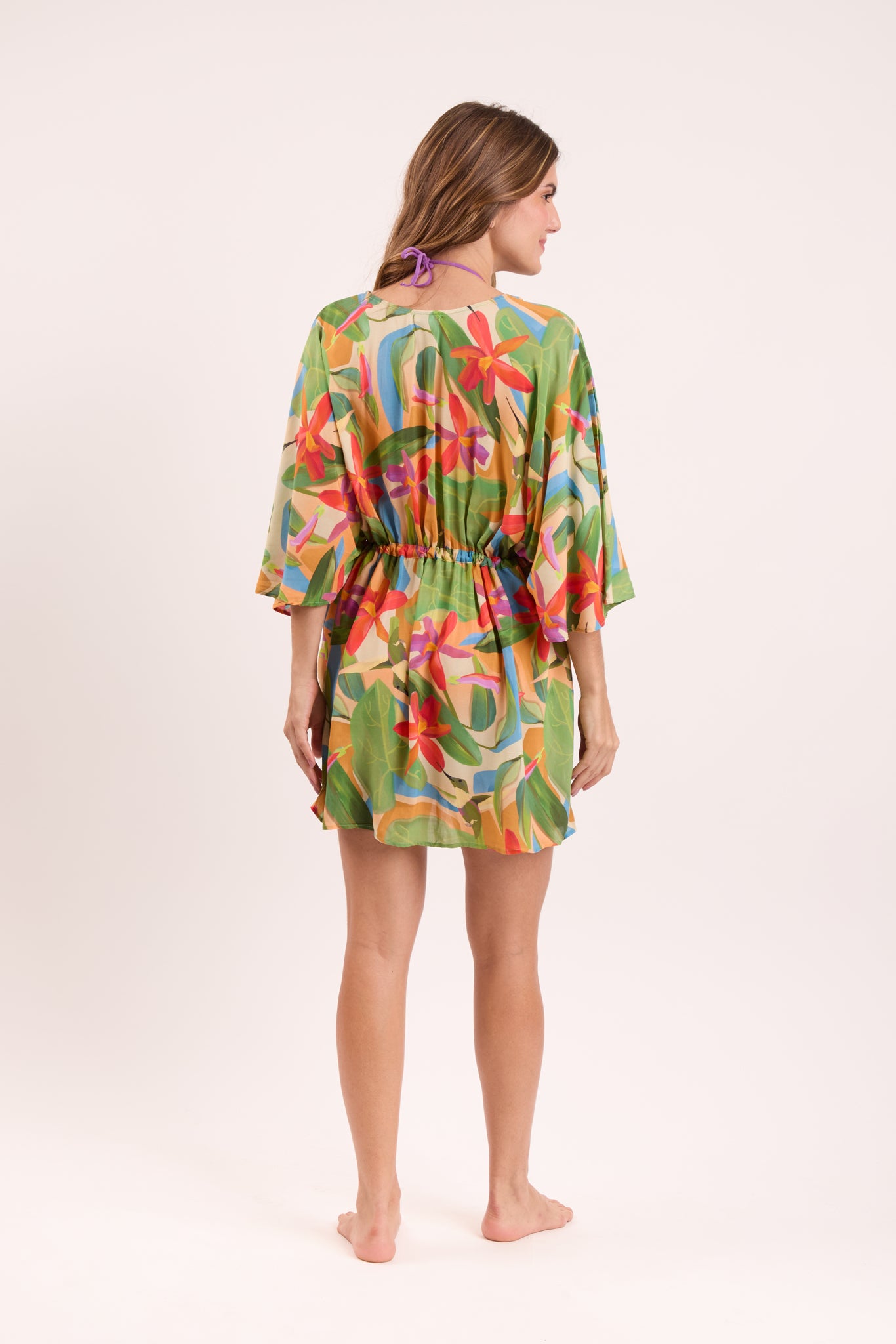 Model Back: Rio De Sol Kaftans / Cover Ups Tropical Kaftan Bel