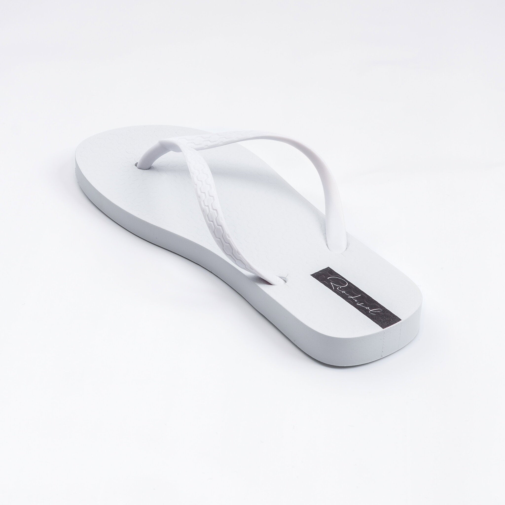 Image 04: Rio De Sol Flip-Flop White Slim