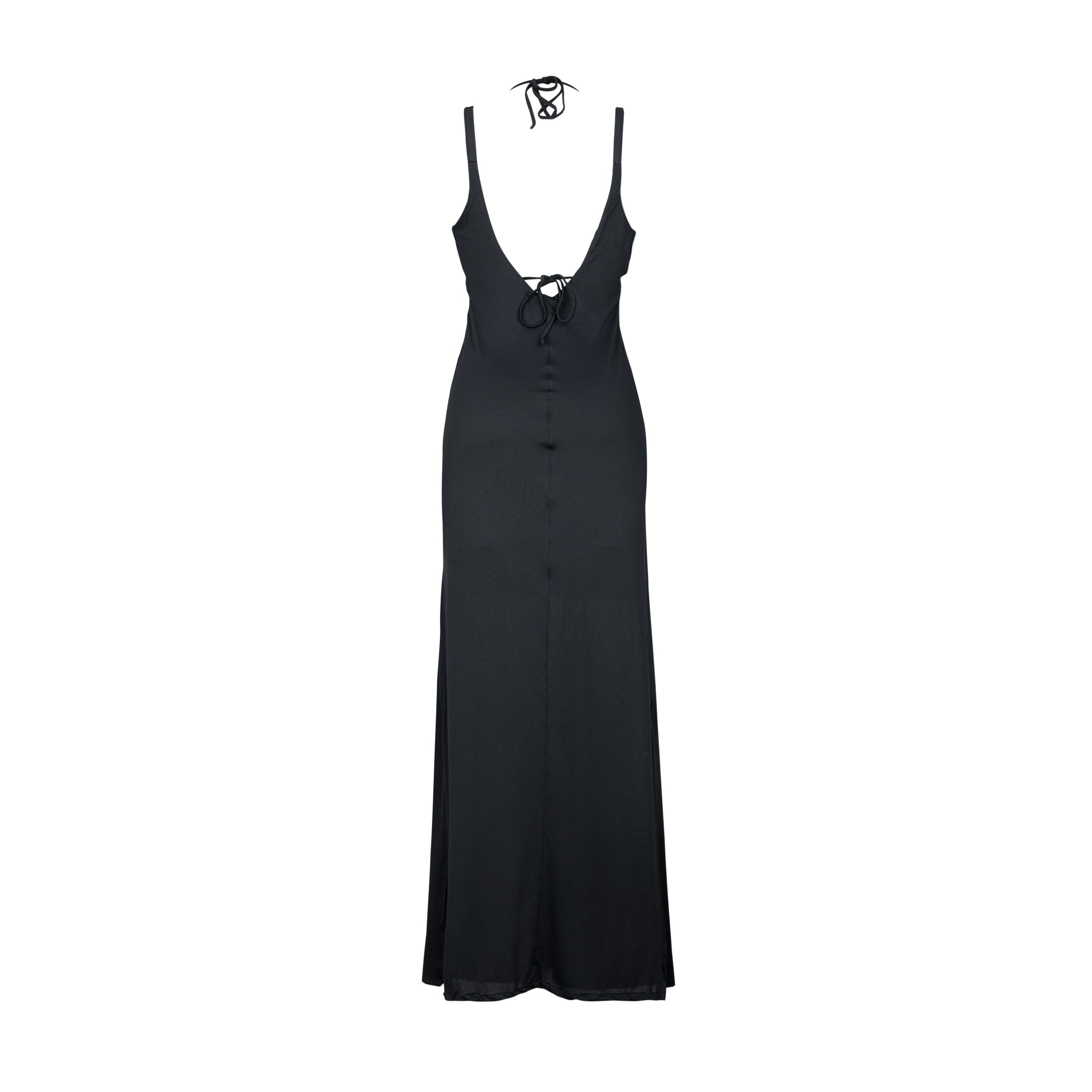 Product Back: Rio De Sol Maxi Dresses Black Saida Yara