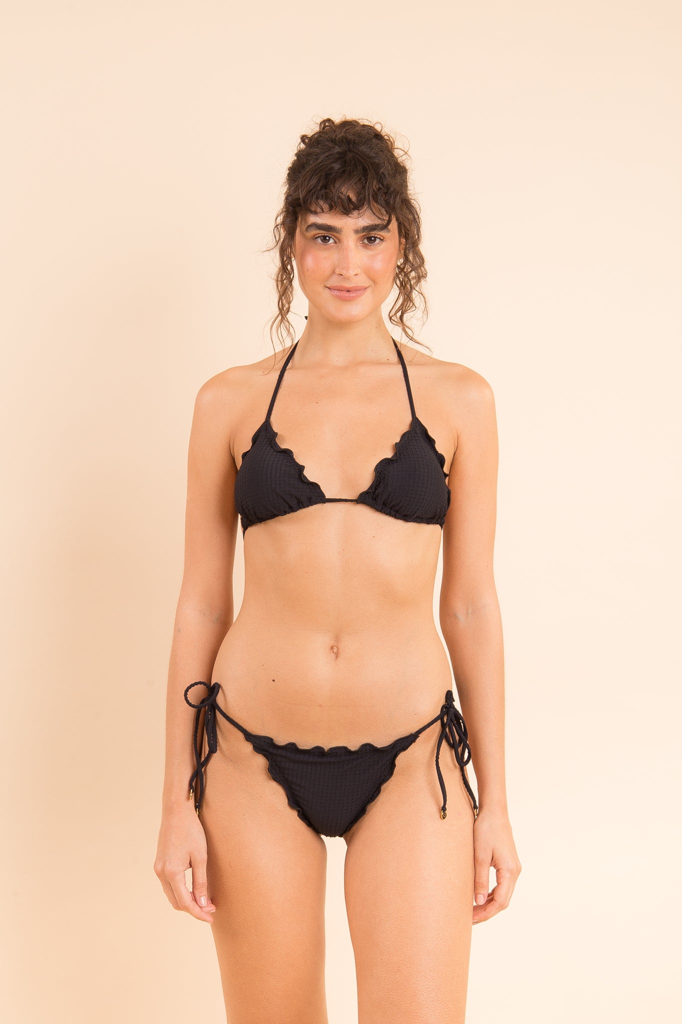 Image 12: Rio De Sol Bottom Bottom Dots-Black Frufru-Comfy
