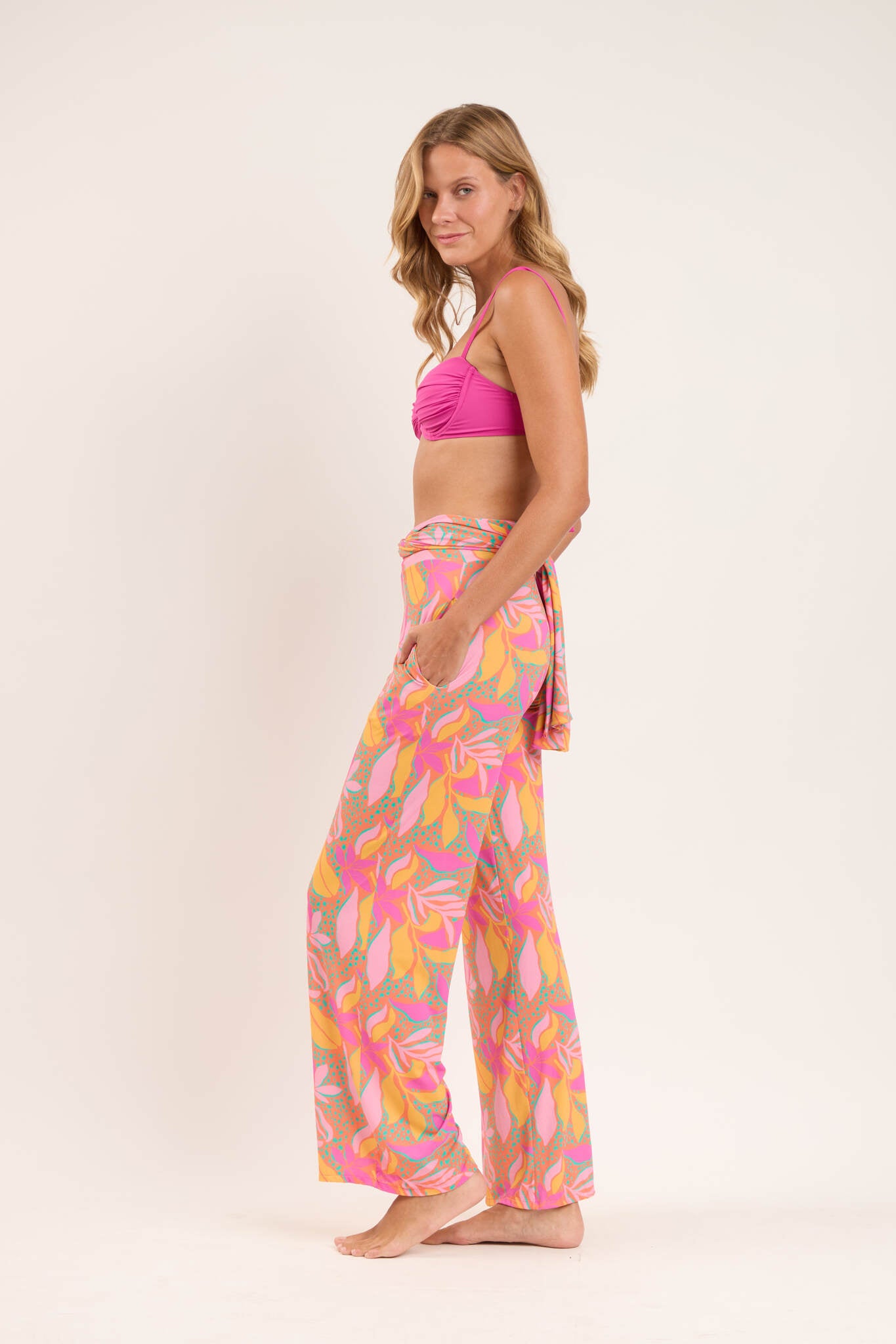 Image 08: Rio De Sol Beach Trousers Lyla Pants Knot