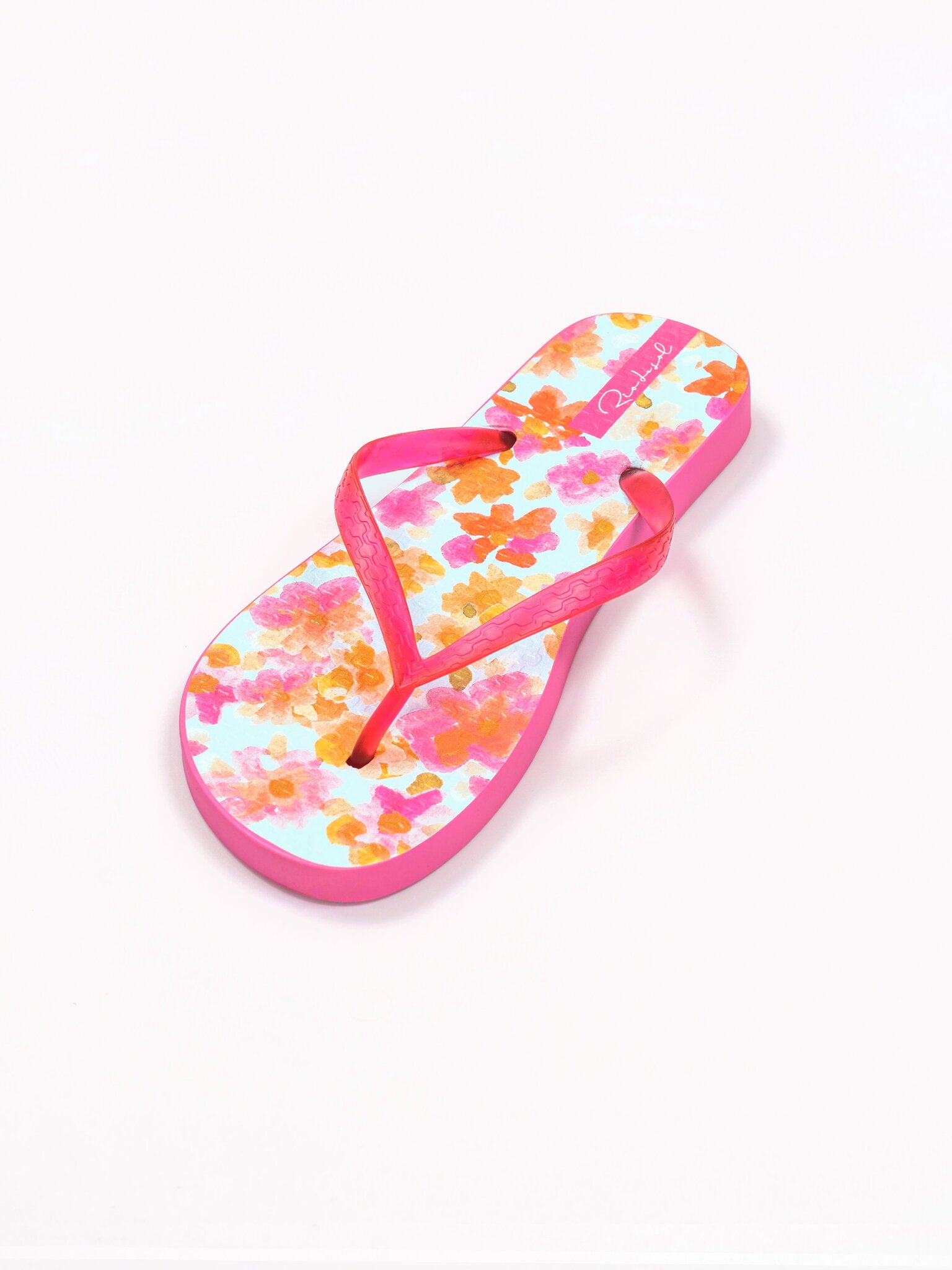 Image 05: Rio De Sol Flip-Flop Ditsy-Sky Slim