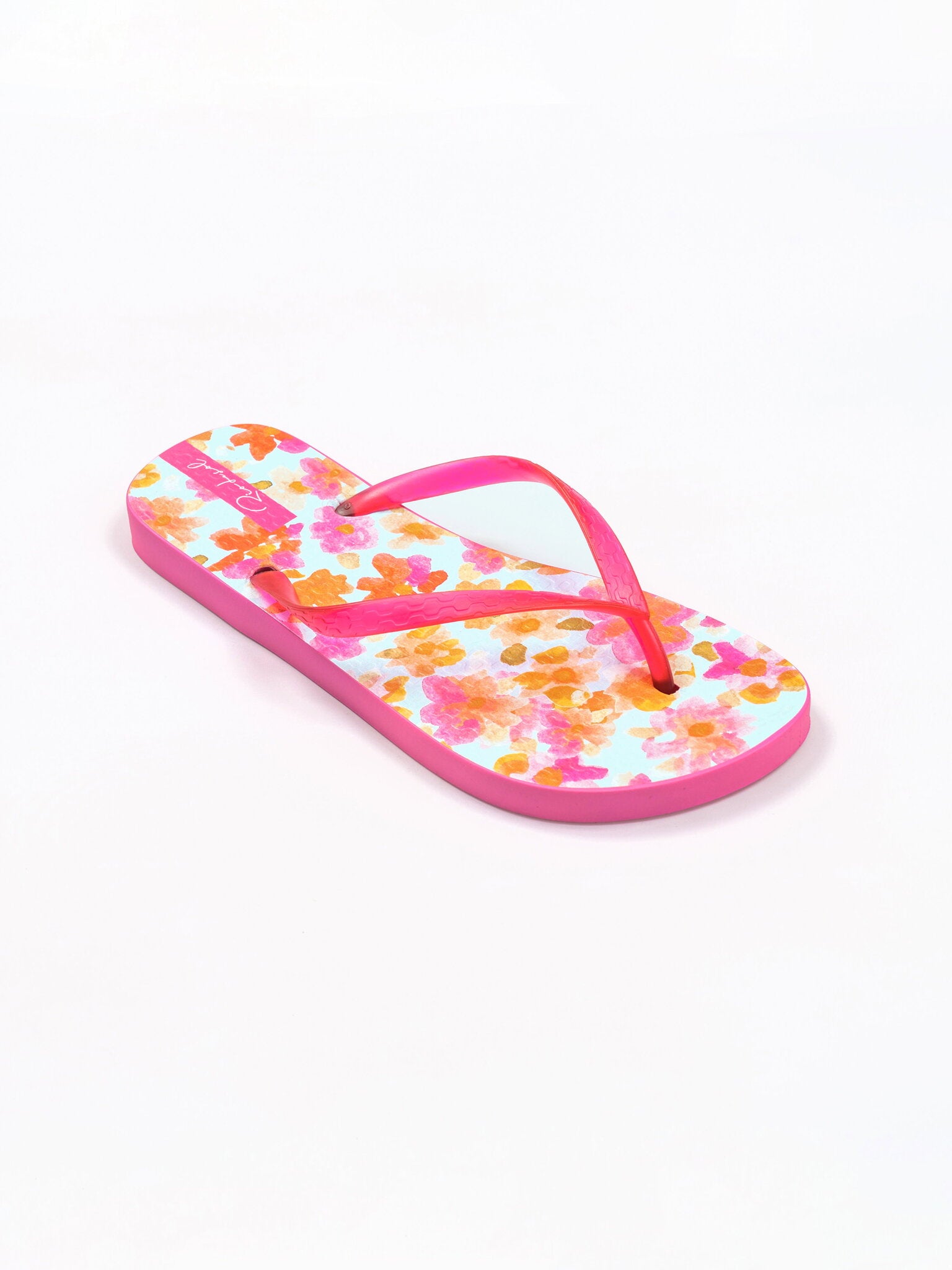 Product Back: Rio De Sol Flip-Flop Ditsy-Sky Slim