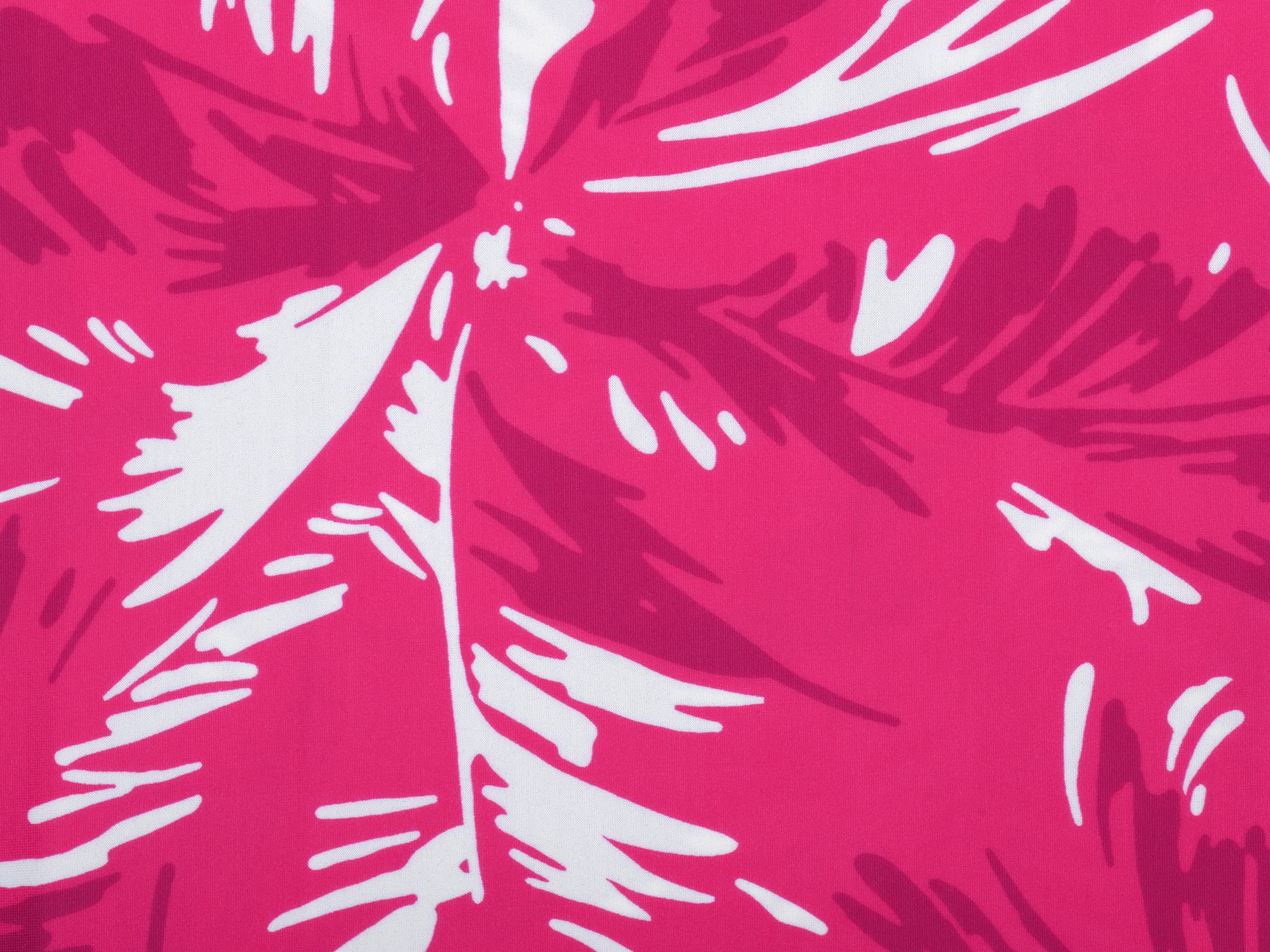 Image 05: Rio De Sol Top Top Pink-Palms Rash-Guard