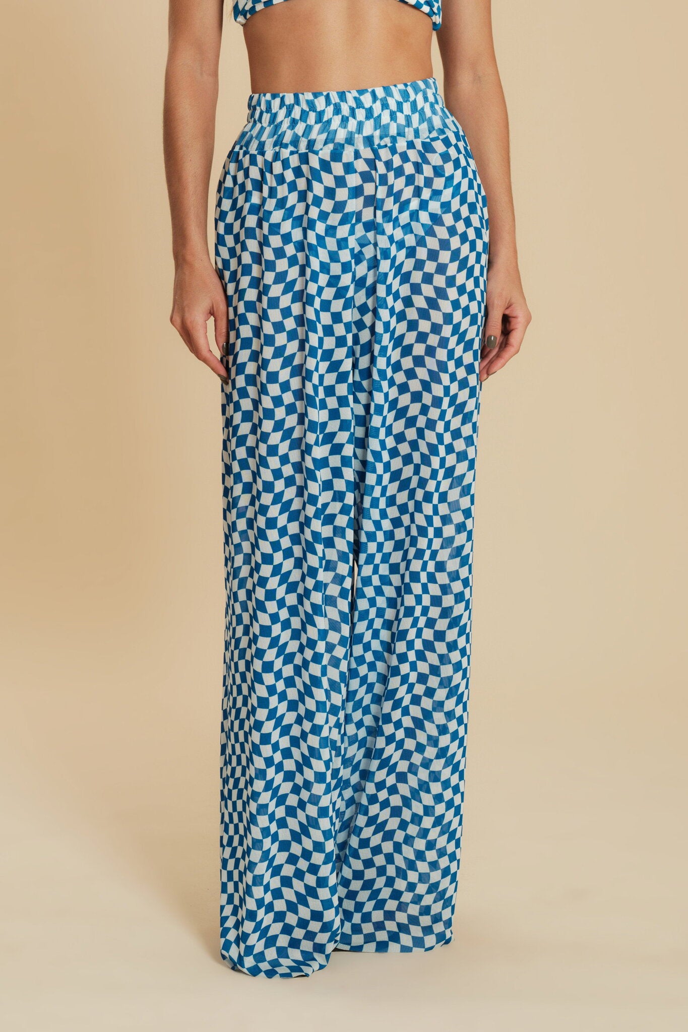 Gallery: Blueman Beach Trousers Xadrez Transparent Beach Pants