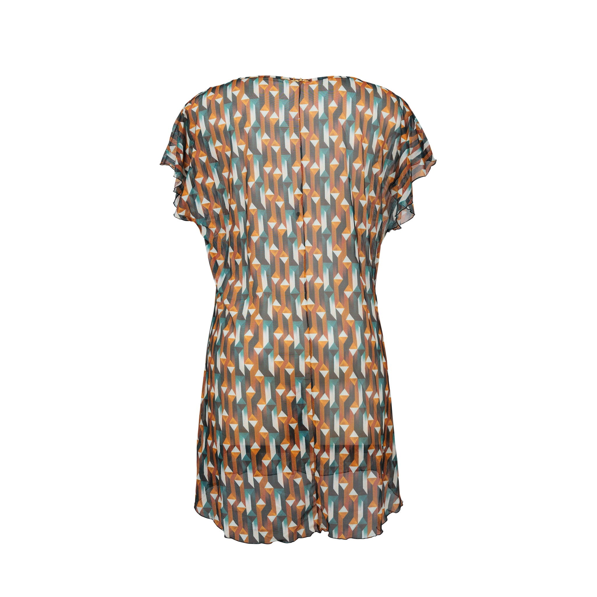 Product Back: Lua Morena Mini Dress Saida Mini Aurum