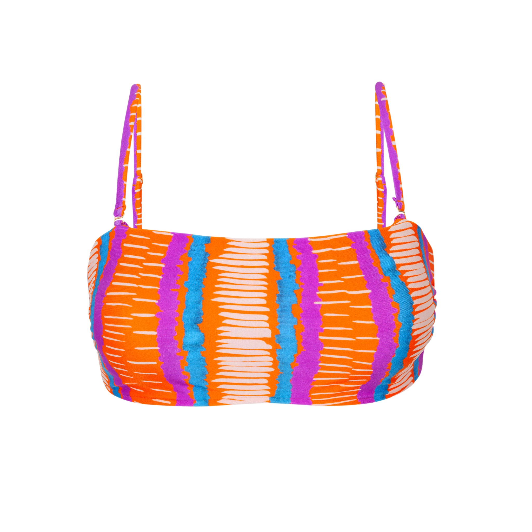 Product Front: Rio De Sol Top Top Stripes Bandeau-Reto