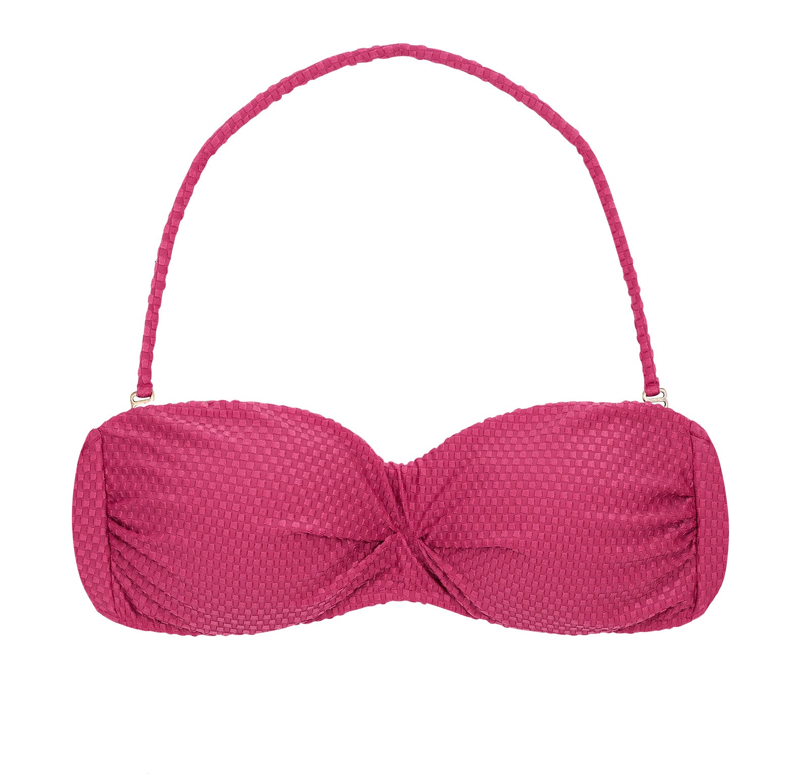 Product Front: Rio De Sol Top Top Cloque Lichia Bandeau