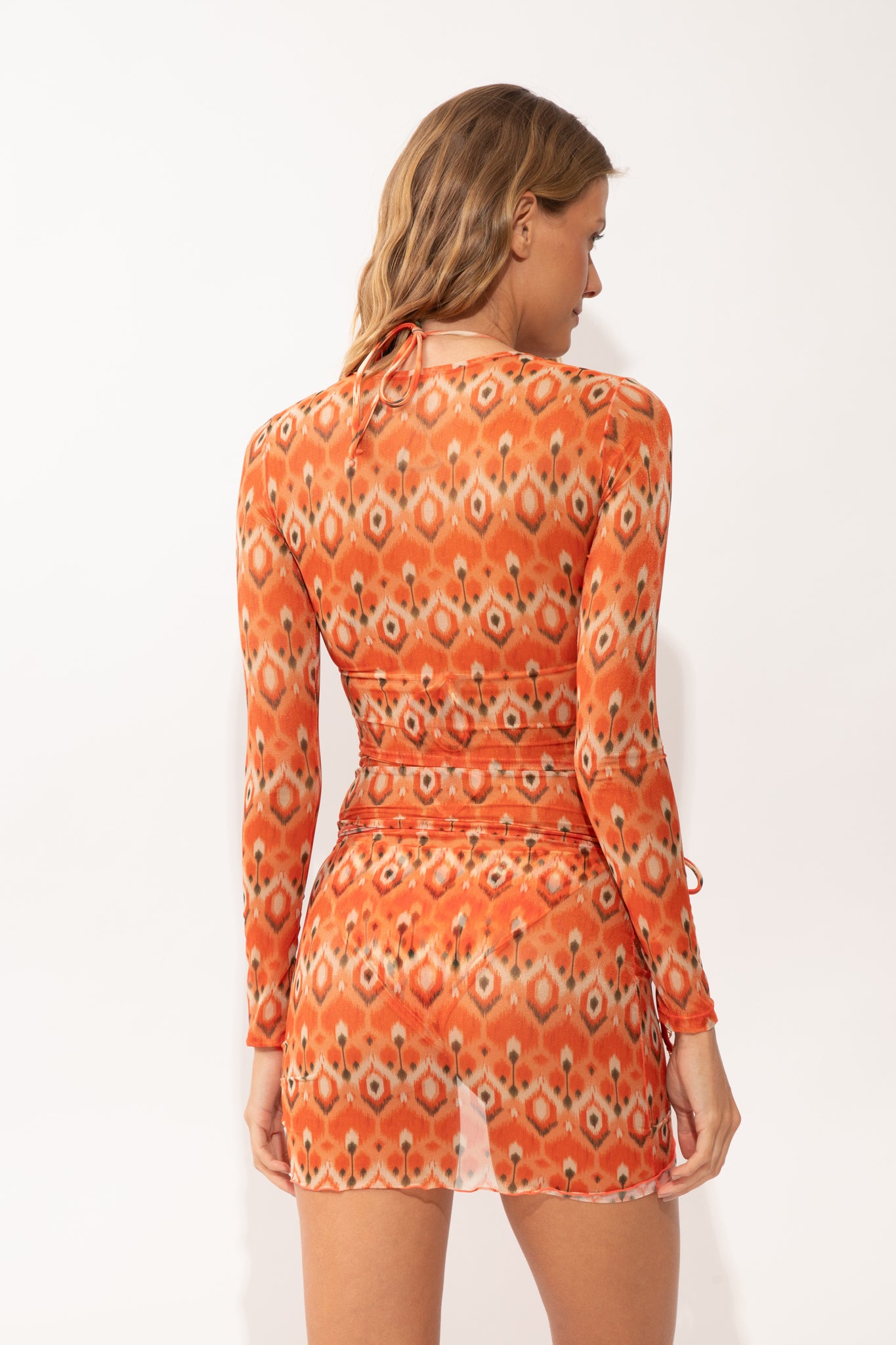 Image 10: Rio De Sol Beach Skirt Maracai Mini Skirt Ruched