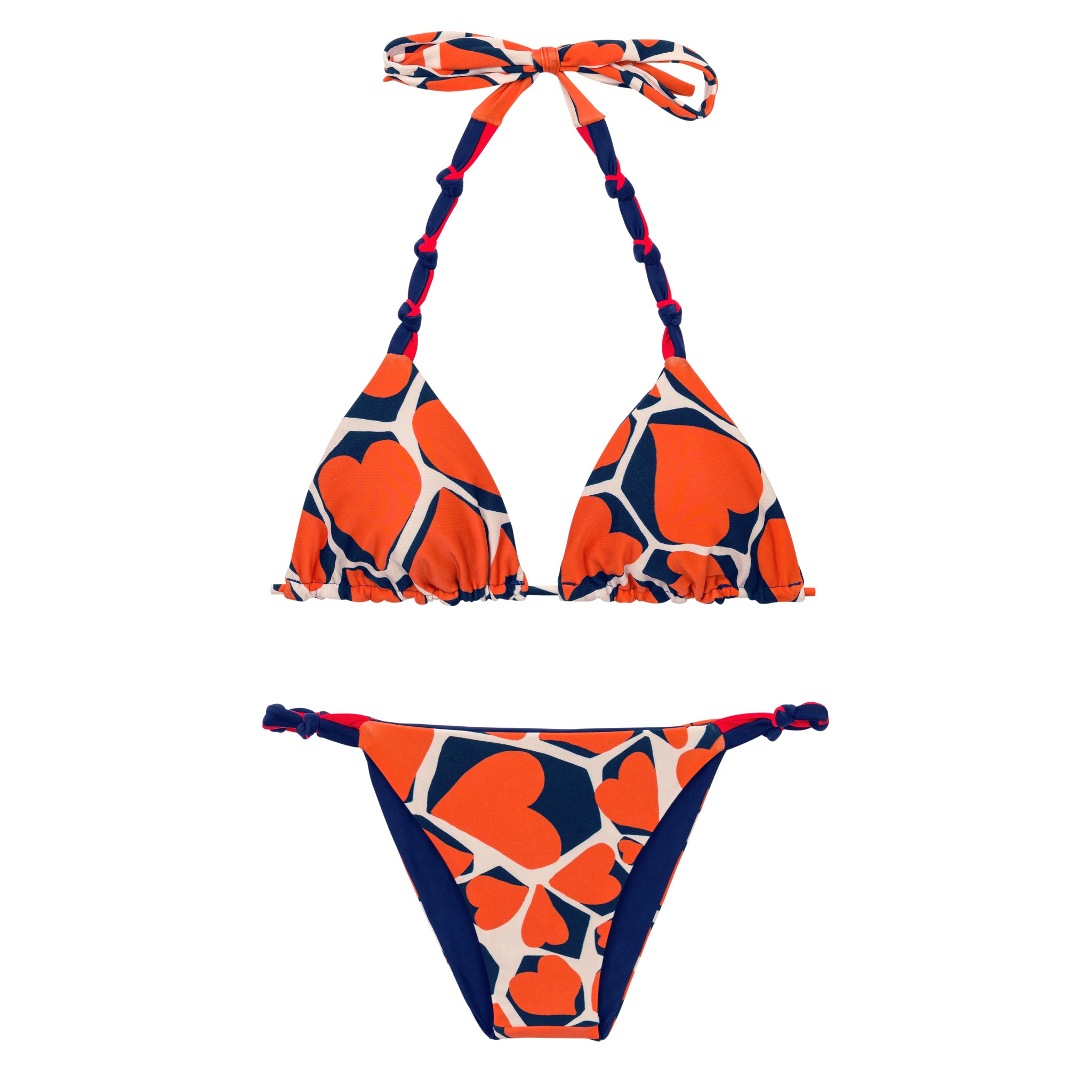 Product Front: Rio De Sol Set Set Amore-Red Tri-Rev Essential-Rev