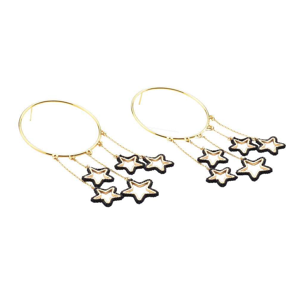 Product Front: Mishky Earrings Nova Earring Gp Xl 6052