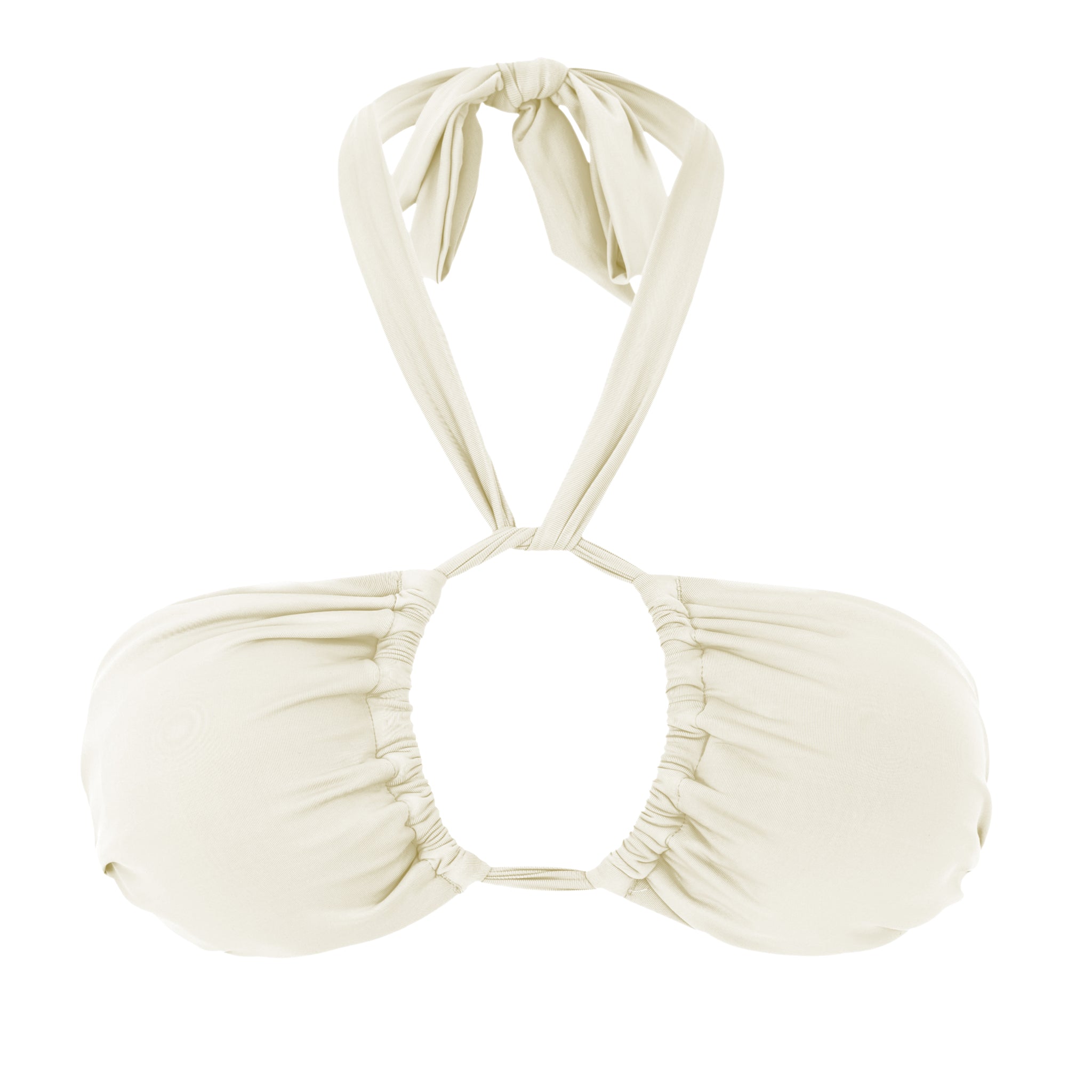 Product Back: Rio De Sol Top Top Off-White Mel