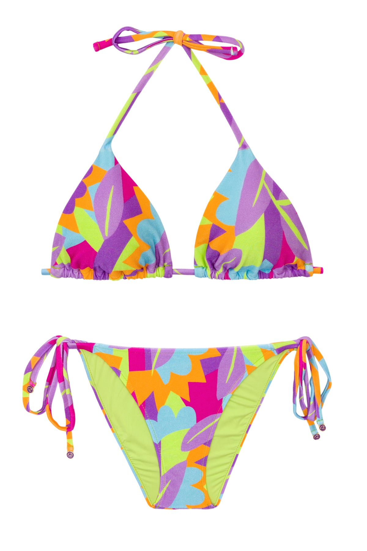 Product Front: Rio De Sol Two Piece Swimwear Set Dreams Tri-Inv Ibiza-Comfy