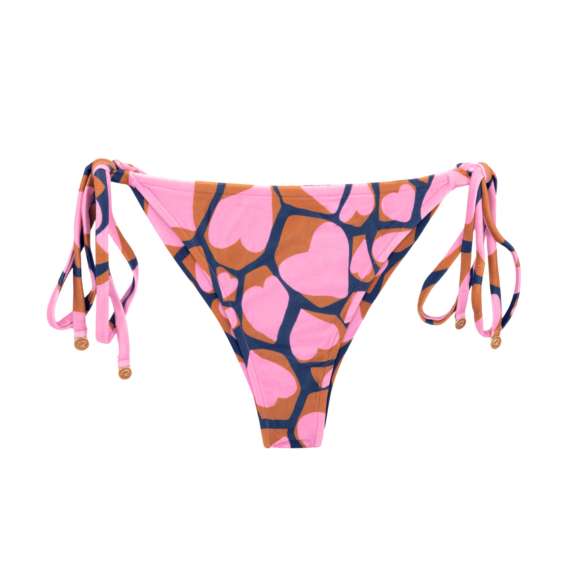 Product Front: Rio De Sol Bottom Bottom Amore-Pink Cheeky-Micro