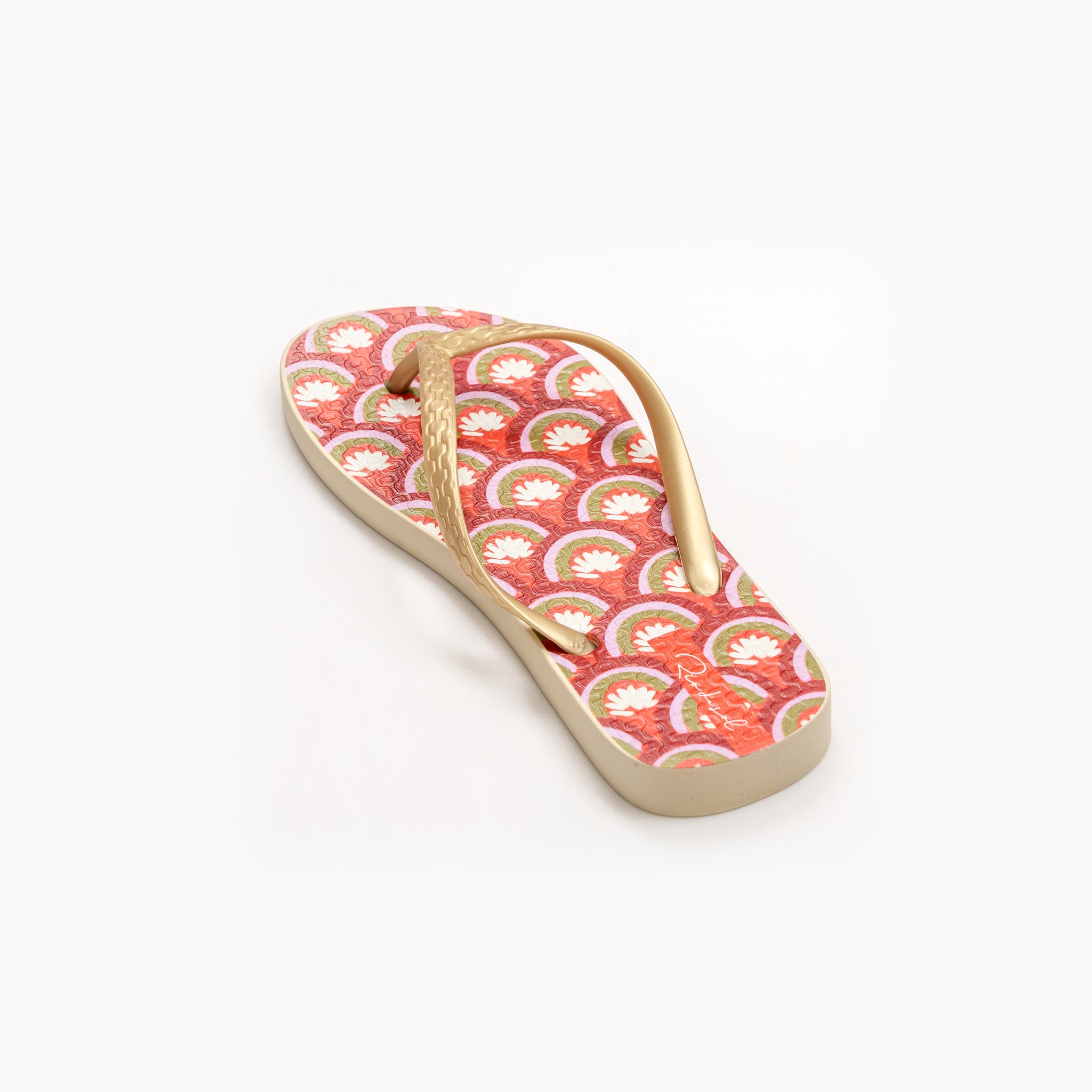 Image 04: Rio De Sol Flip-Flop Floral-Scales Slim