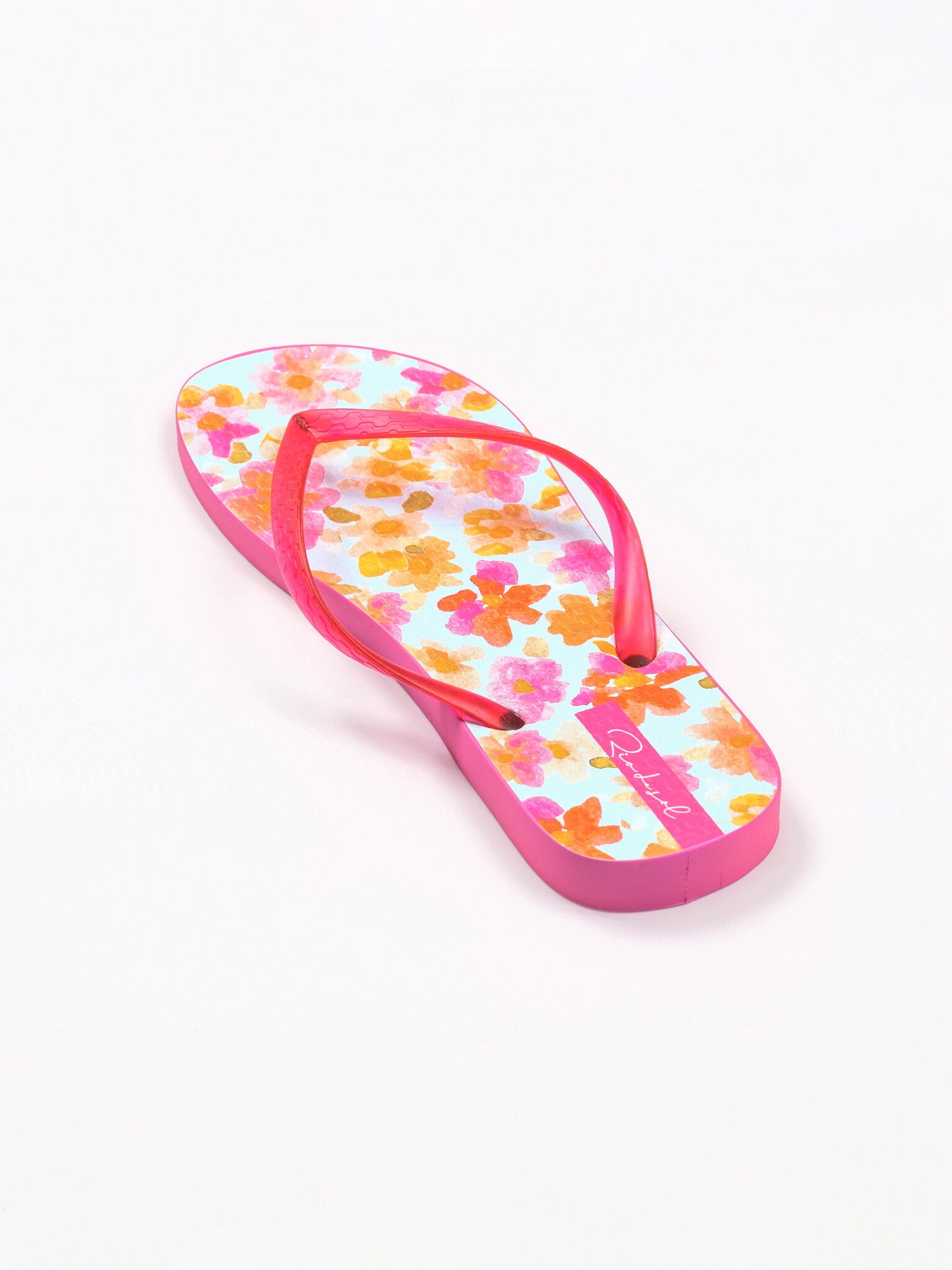 Image 04: Rio De Sol Flip-Flop Ditsy-Sky Slim