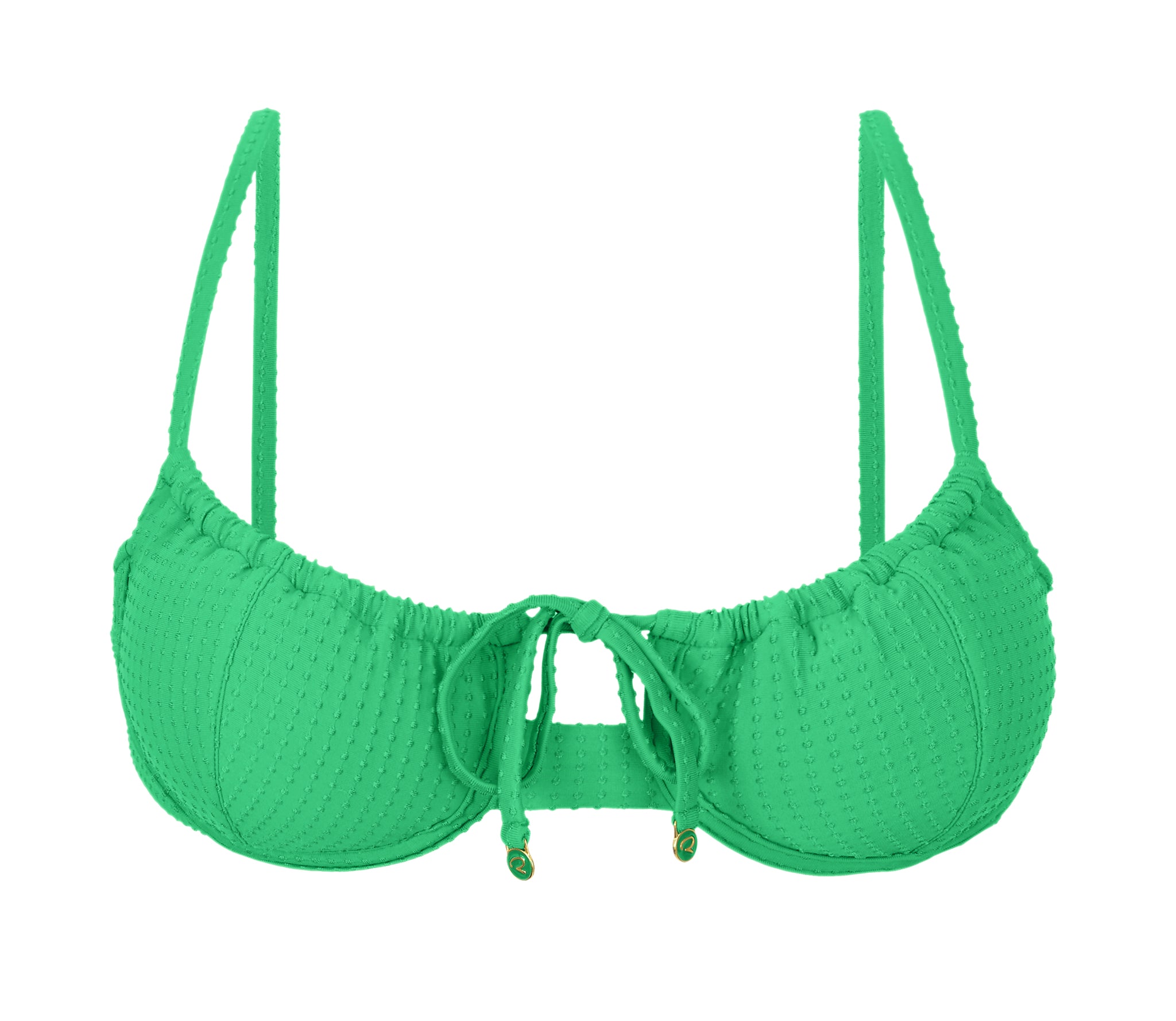 Product Front: Rio De Sol Top Top Dots-Tambourine Balconet-Tie