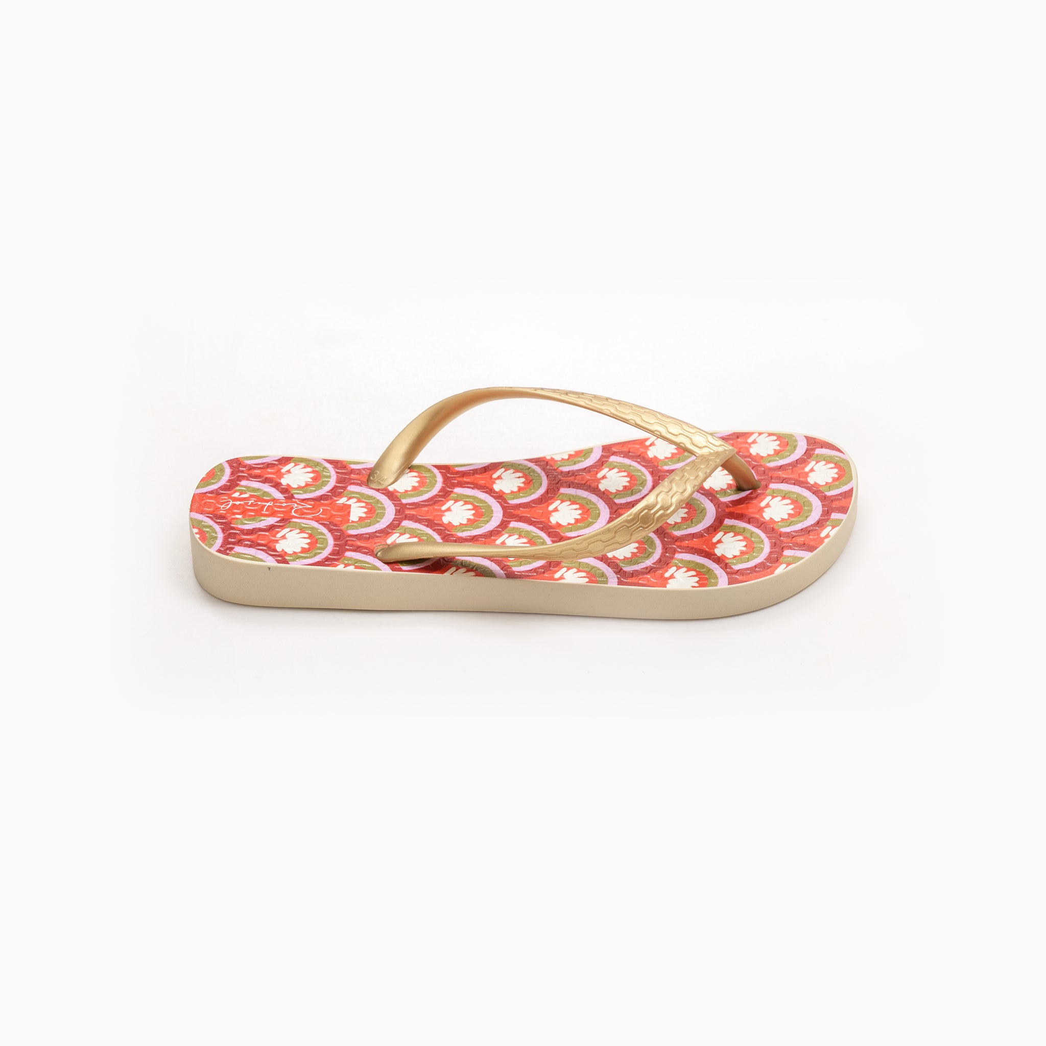 Image 03: Rio De Sol Flip-Flop Floral-Scales Slim