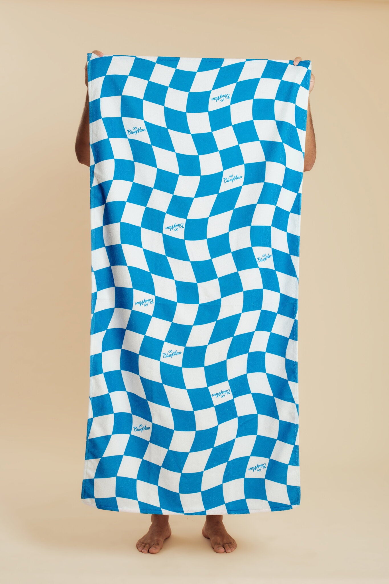 Gallery: Blueman Beach Towel Toalha Xadrez