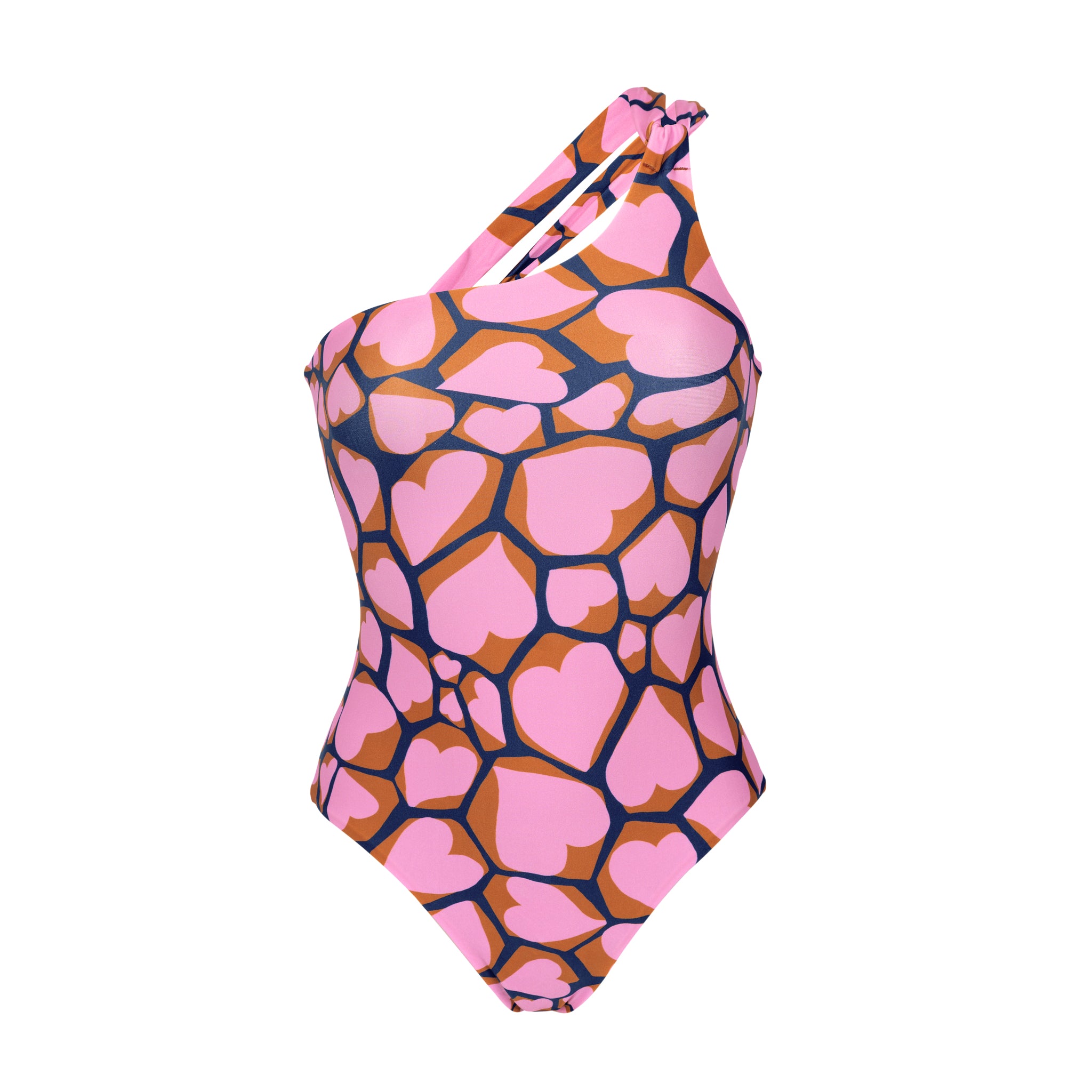 Product Front: Rio De Sol One-Piece Amore-Pink Santorini