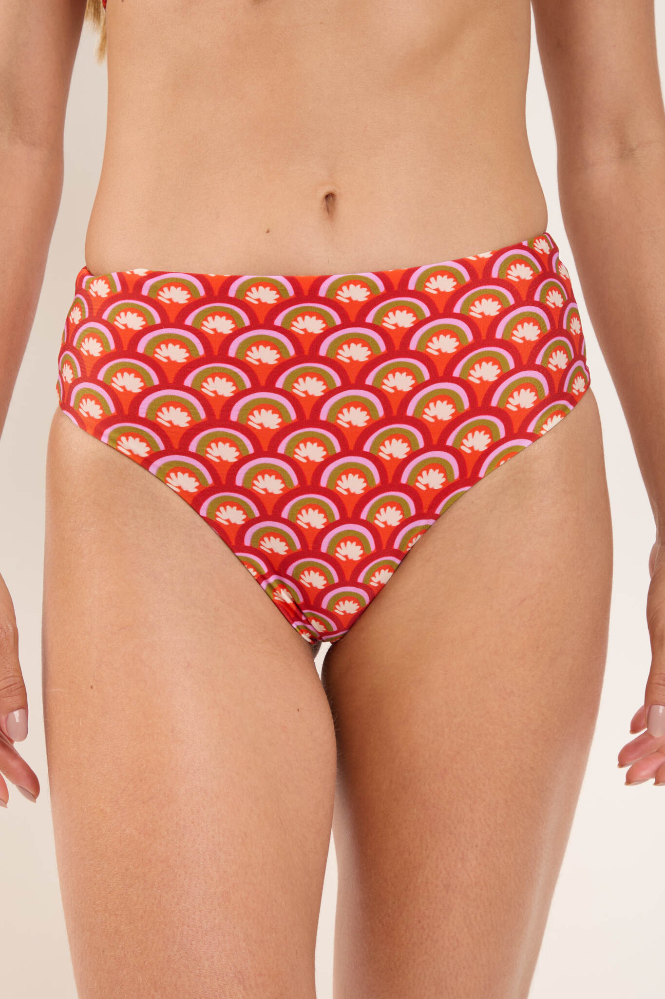 Image 08: Rio De Sol Bottom Bottom Floral-Scales Hotpants